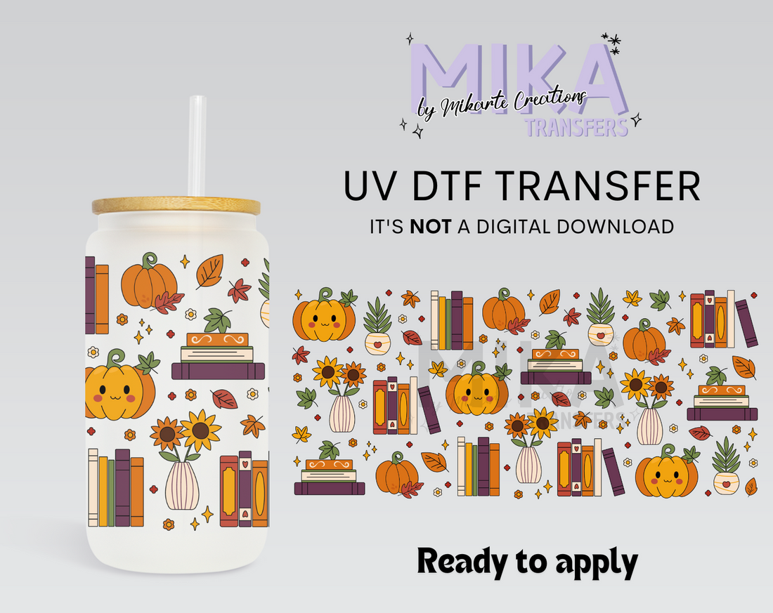 Fall Books | UV DTF