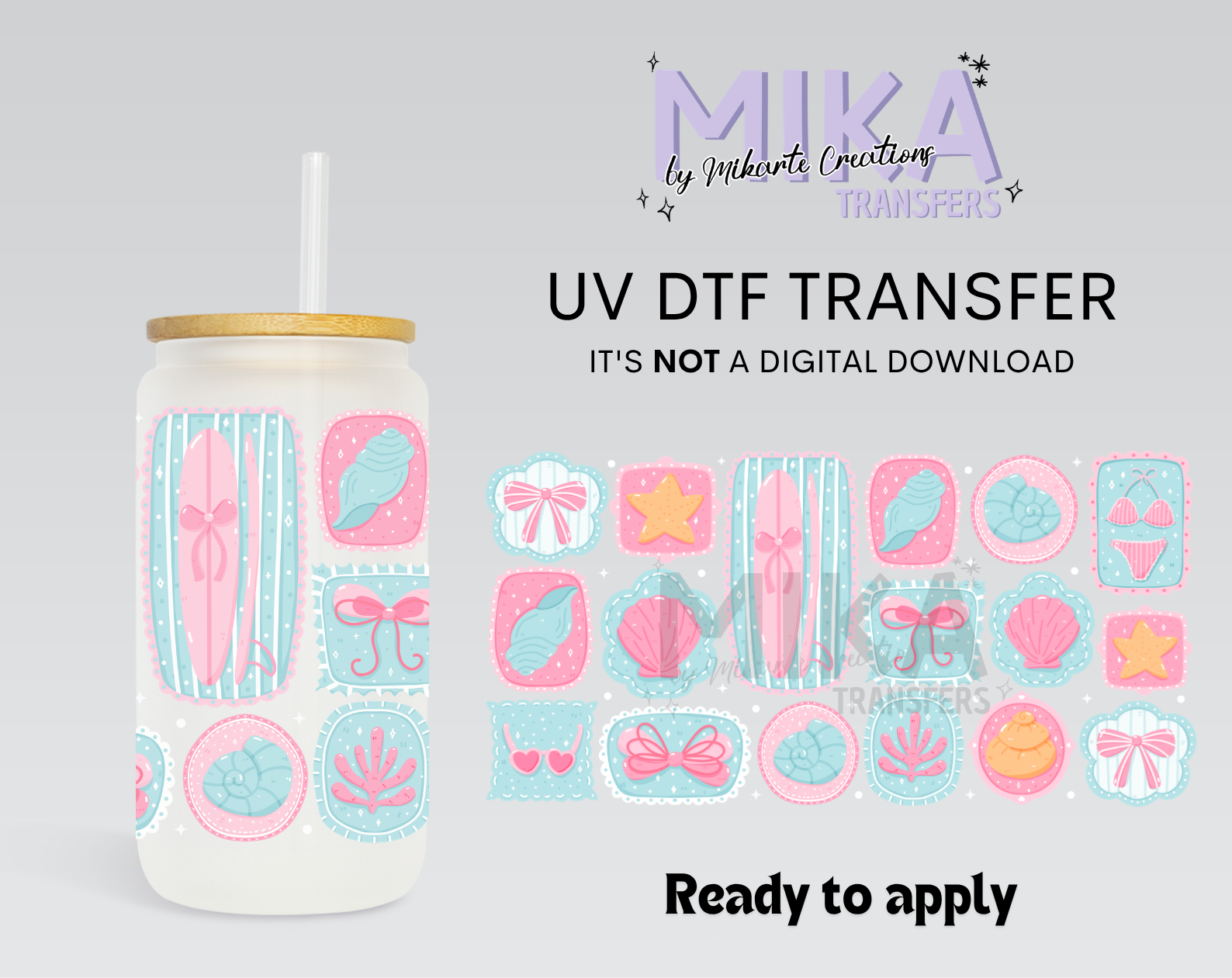 Summer Vibes | UV DTF