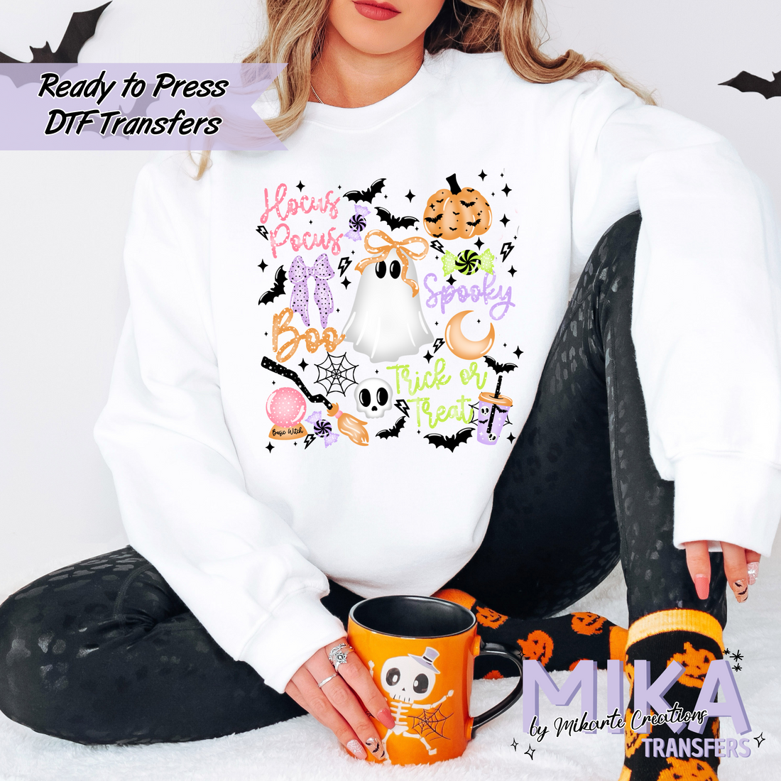 Spooky Collage | DTF Transfer