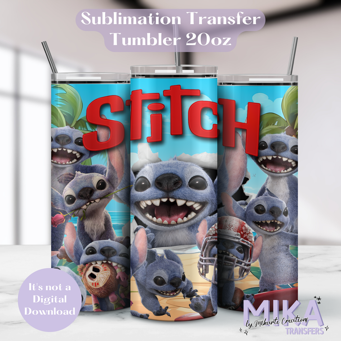 New ST | Tumbler Sublimation Transfer