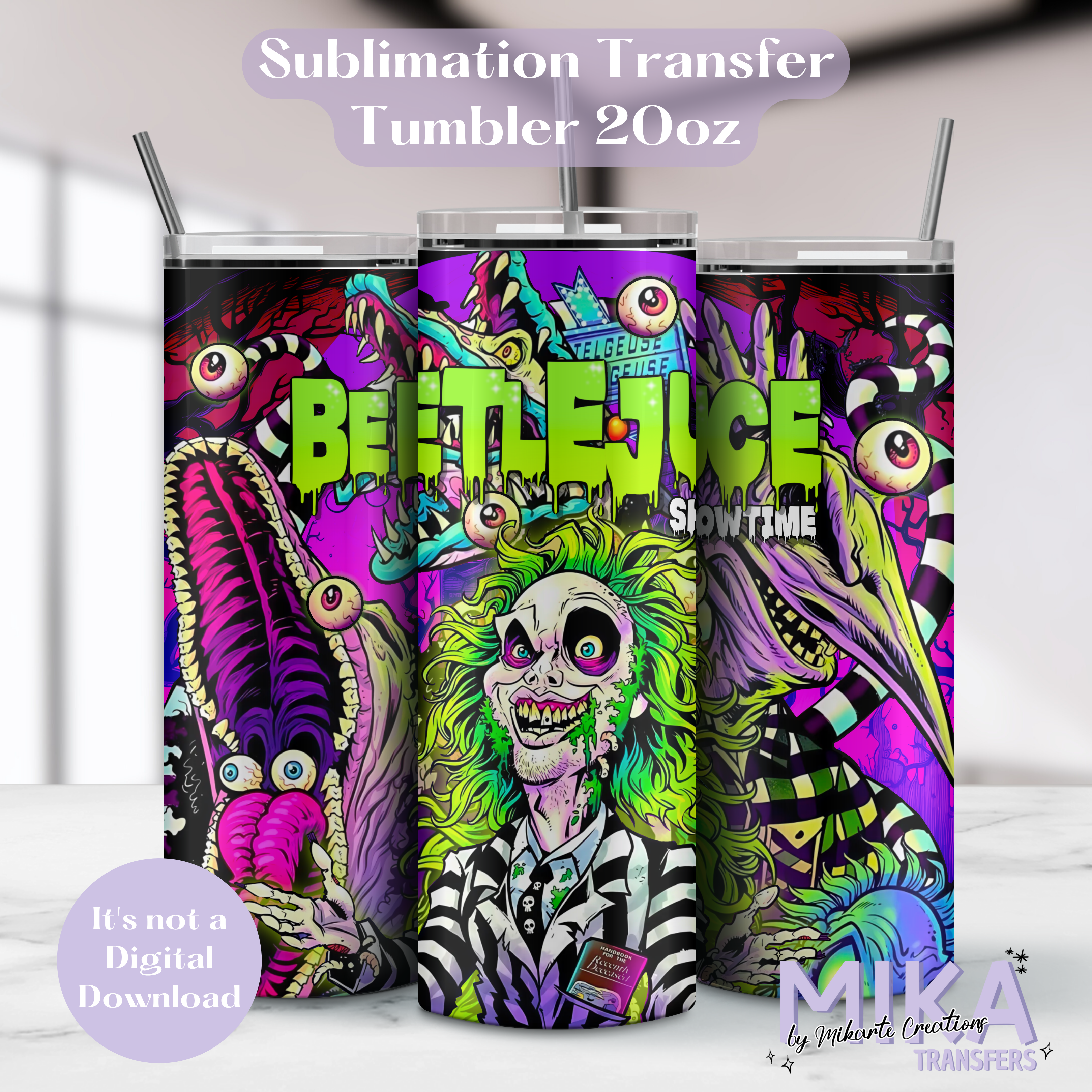 t’s Show Time | Tumbler Sublimation Transfer