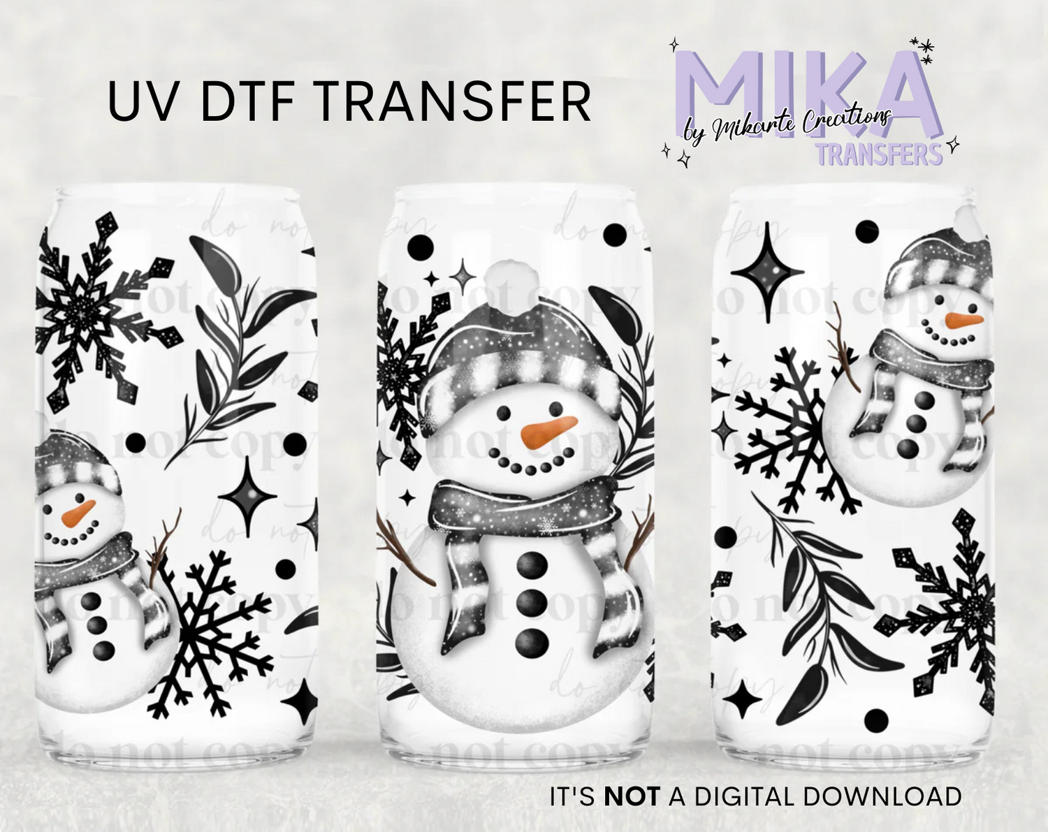 Snowman | UV DTF