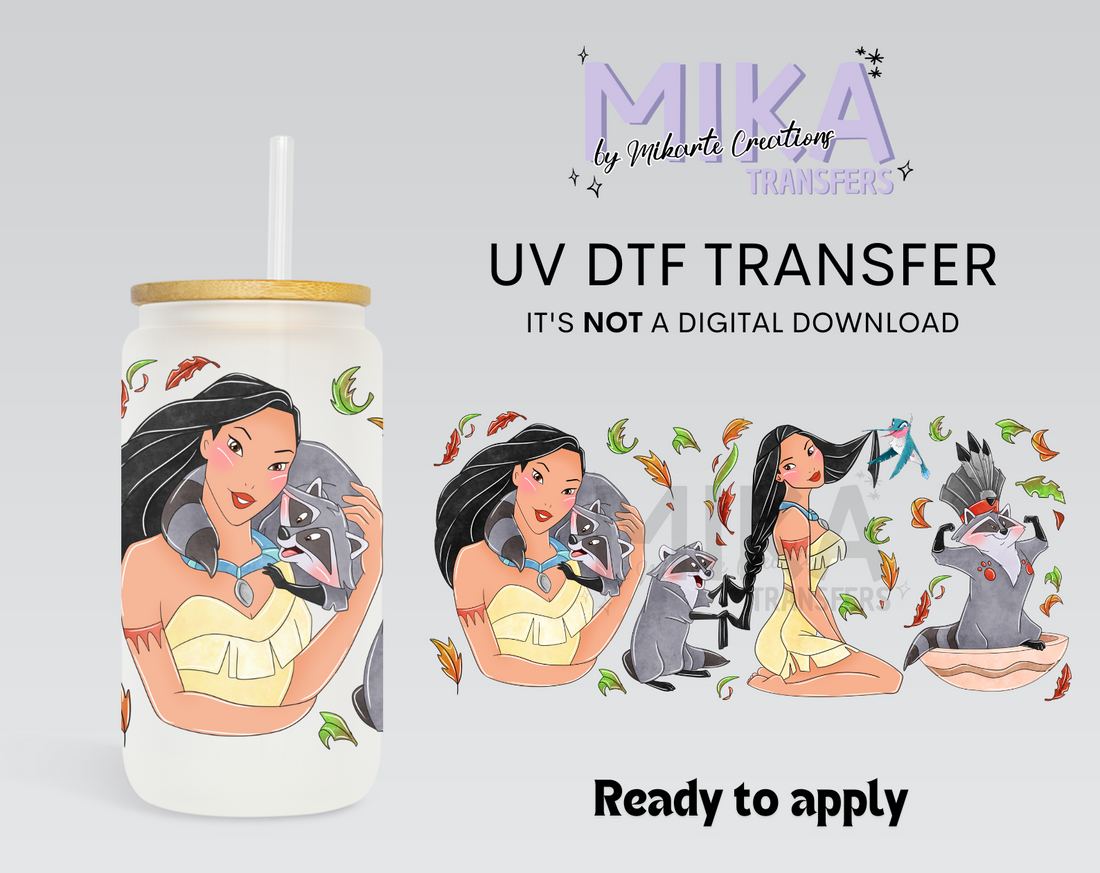 Princess Poca_hontas | UV DTF