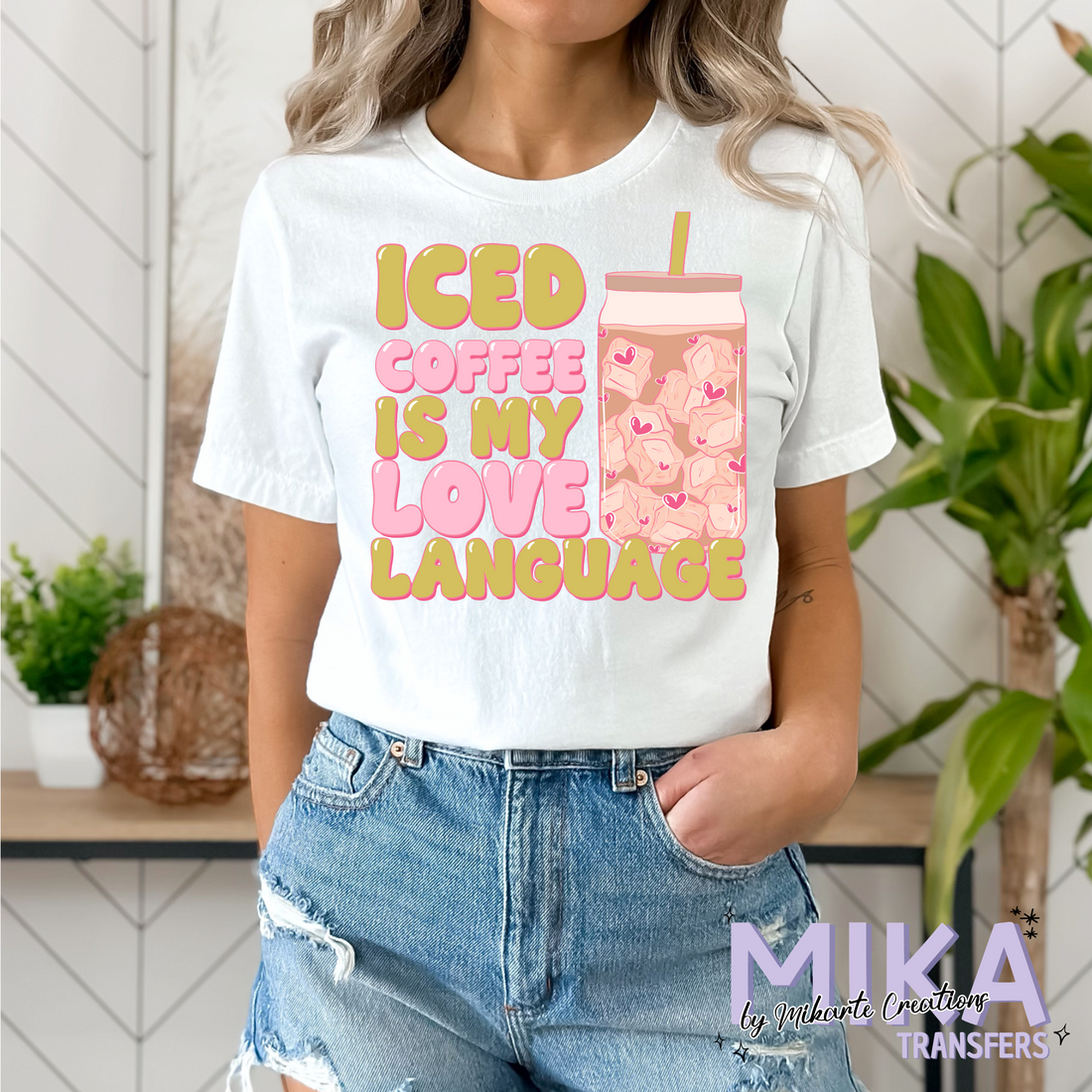 Iced Coffee | DTF Transfer