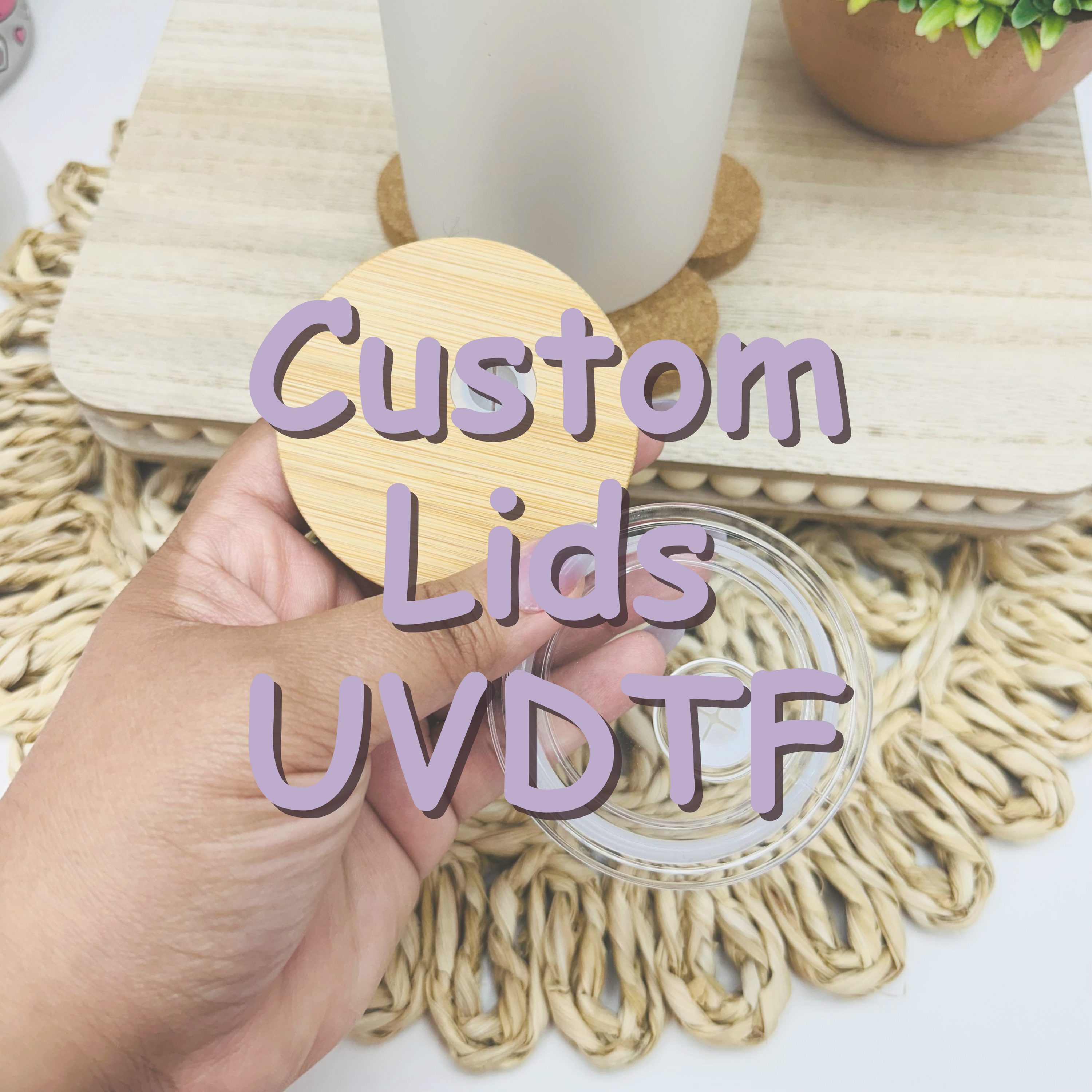 UV DTF Lid Decals
