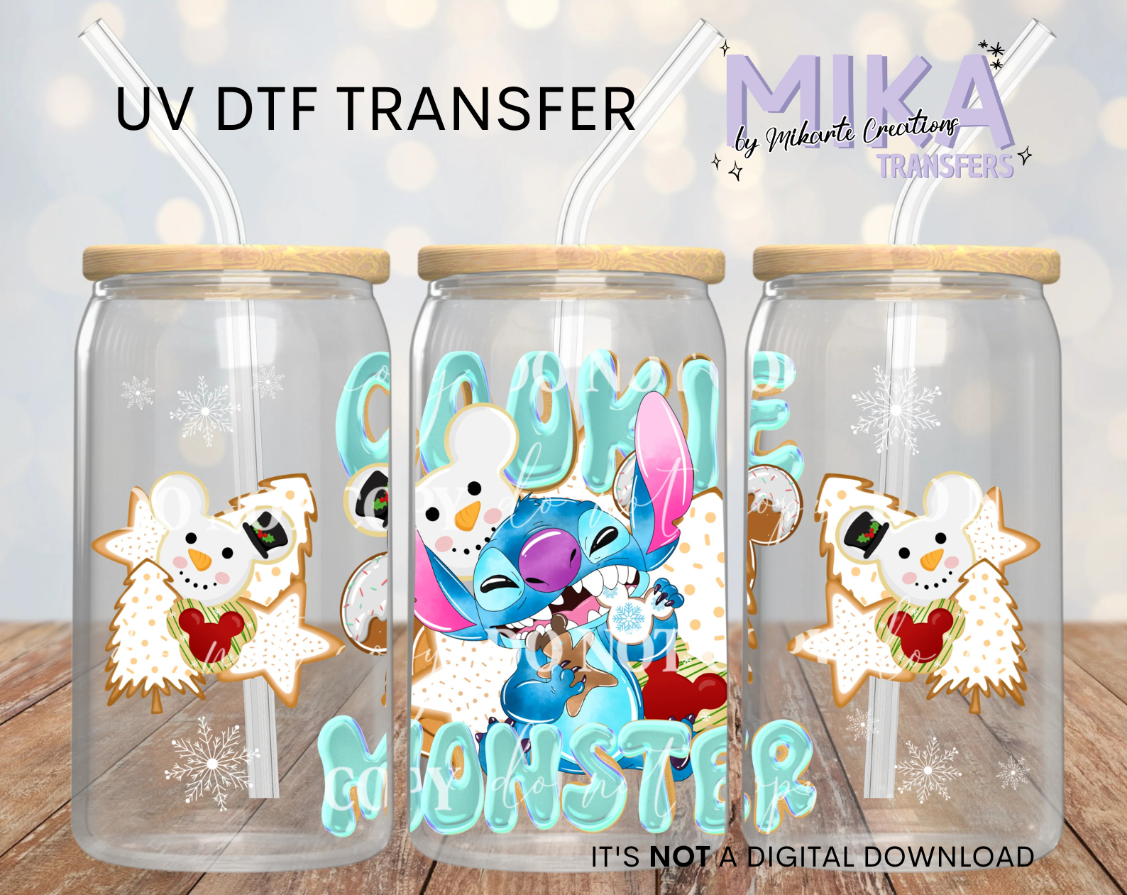 Cookie Monster | UV DTF