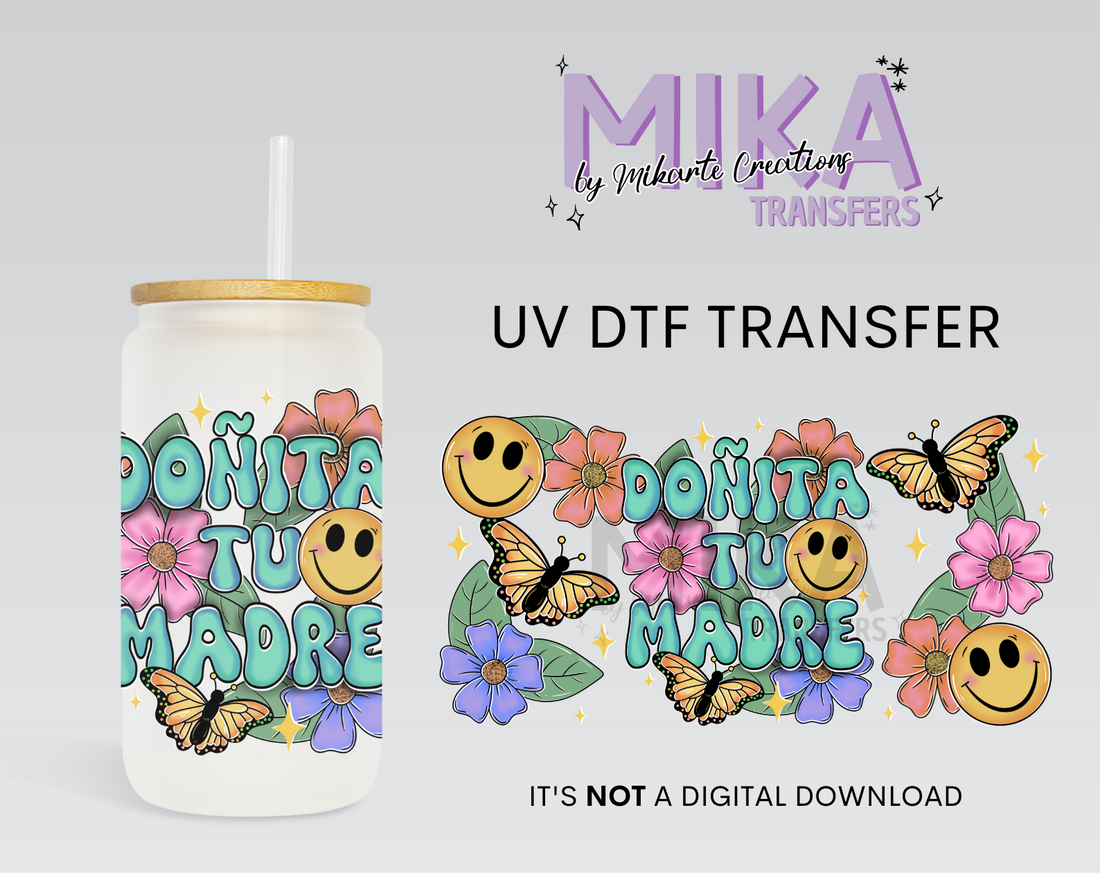 Doñita | UV DTF Wrap