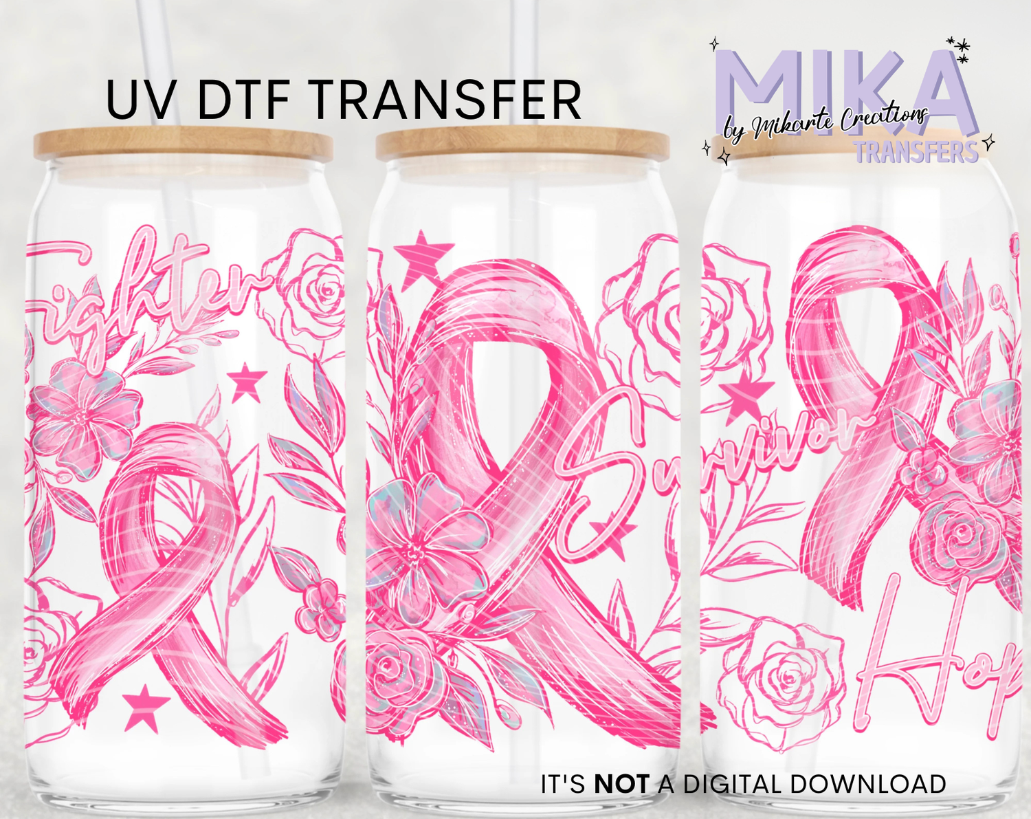 Breast Cancer | UV DTF