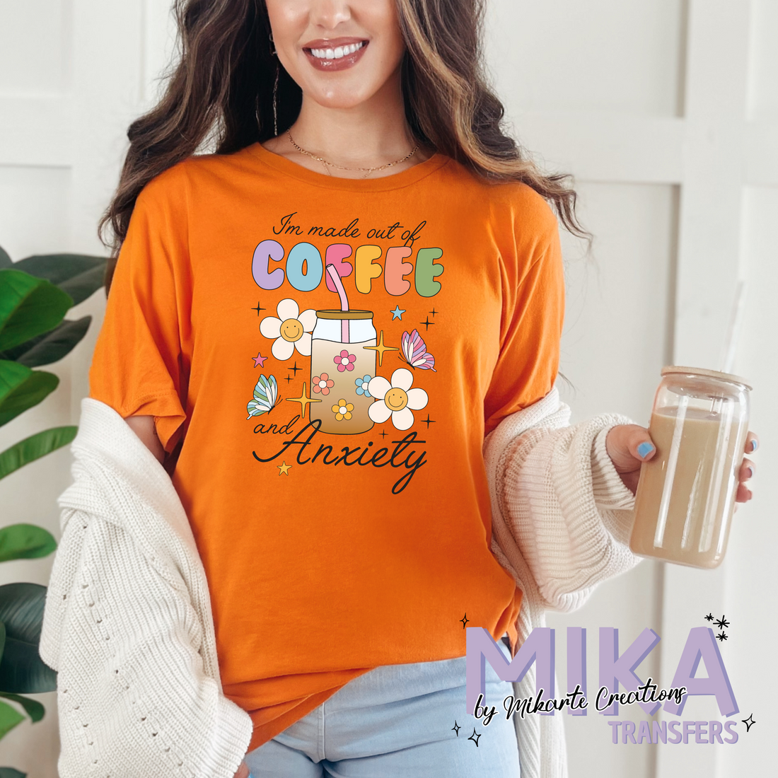 Coffee and Anxiety | DTF Transfer