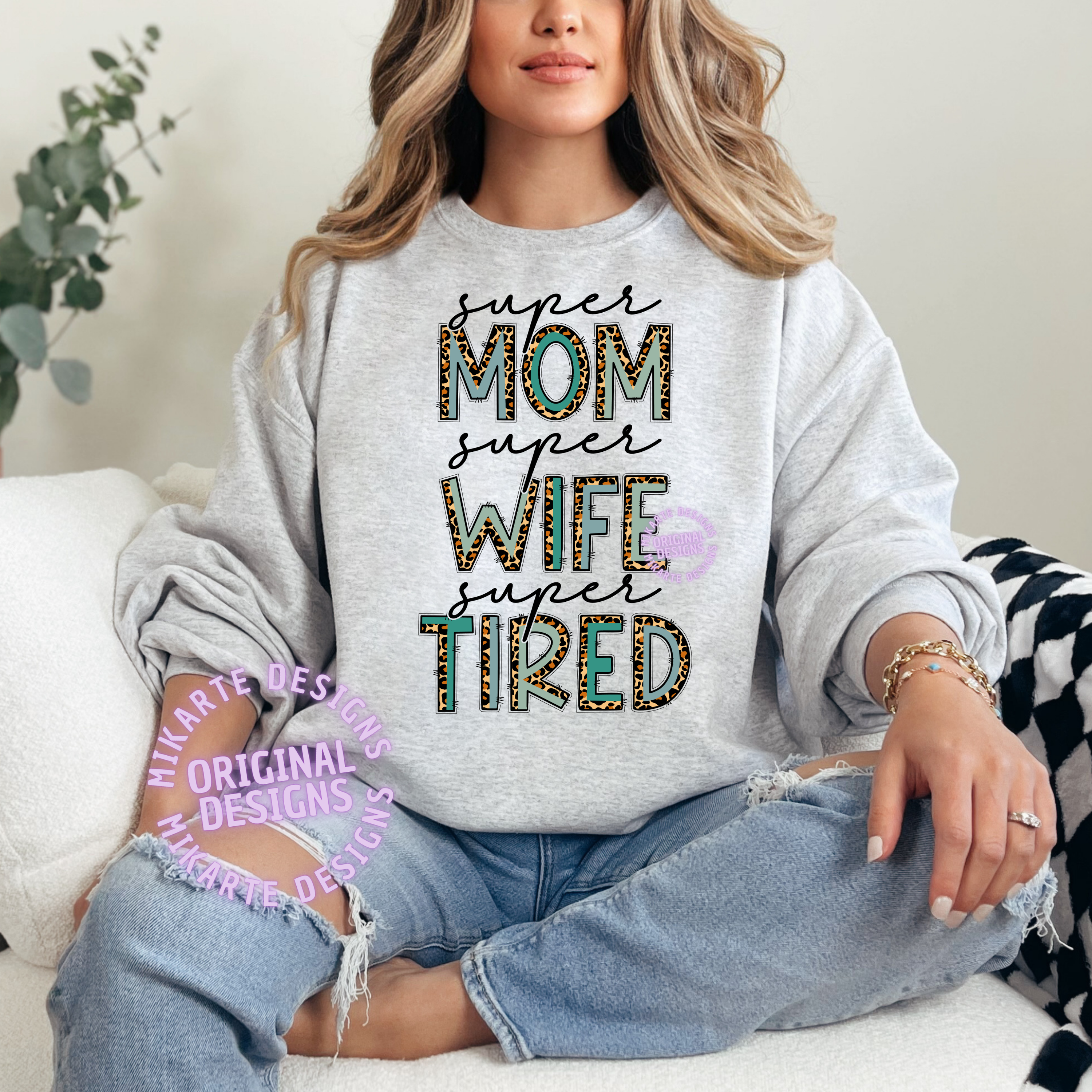 Súper Mamá | Diseño Digital PNG