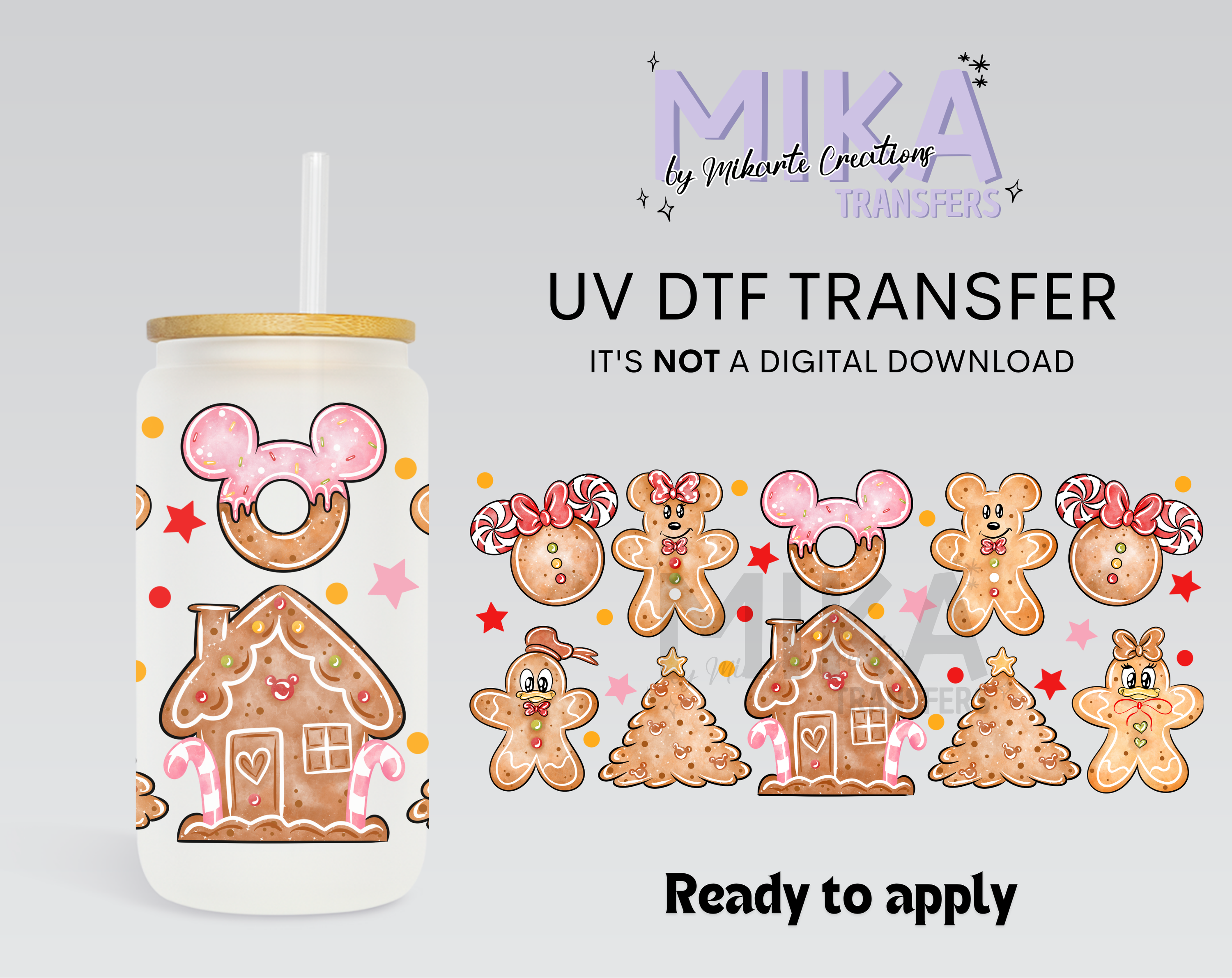 Ginger Bread | UV DTF