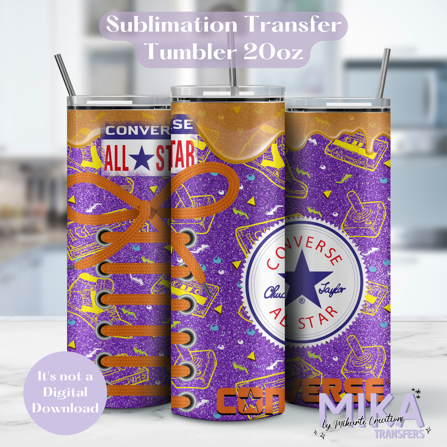 Converse | Tumbler Sublimation Transfer