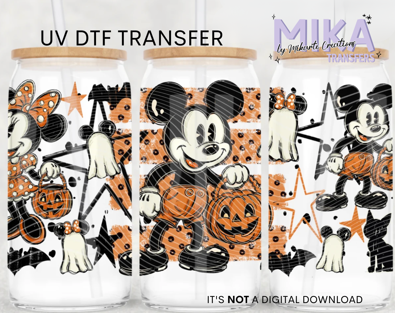 Vintage mouse | UV DTF
