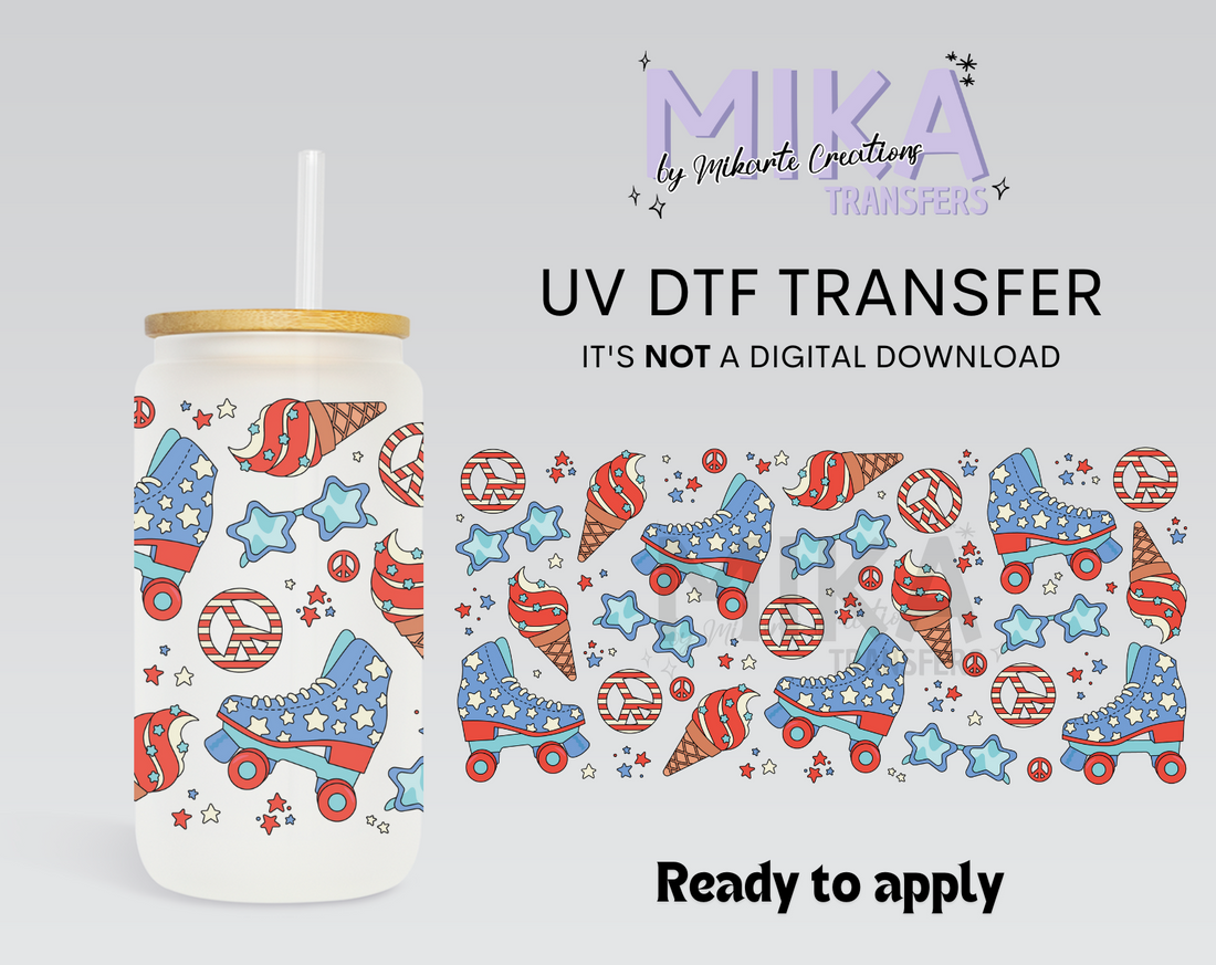 Groovy 4th July | UV DTF