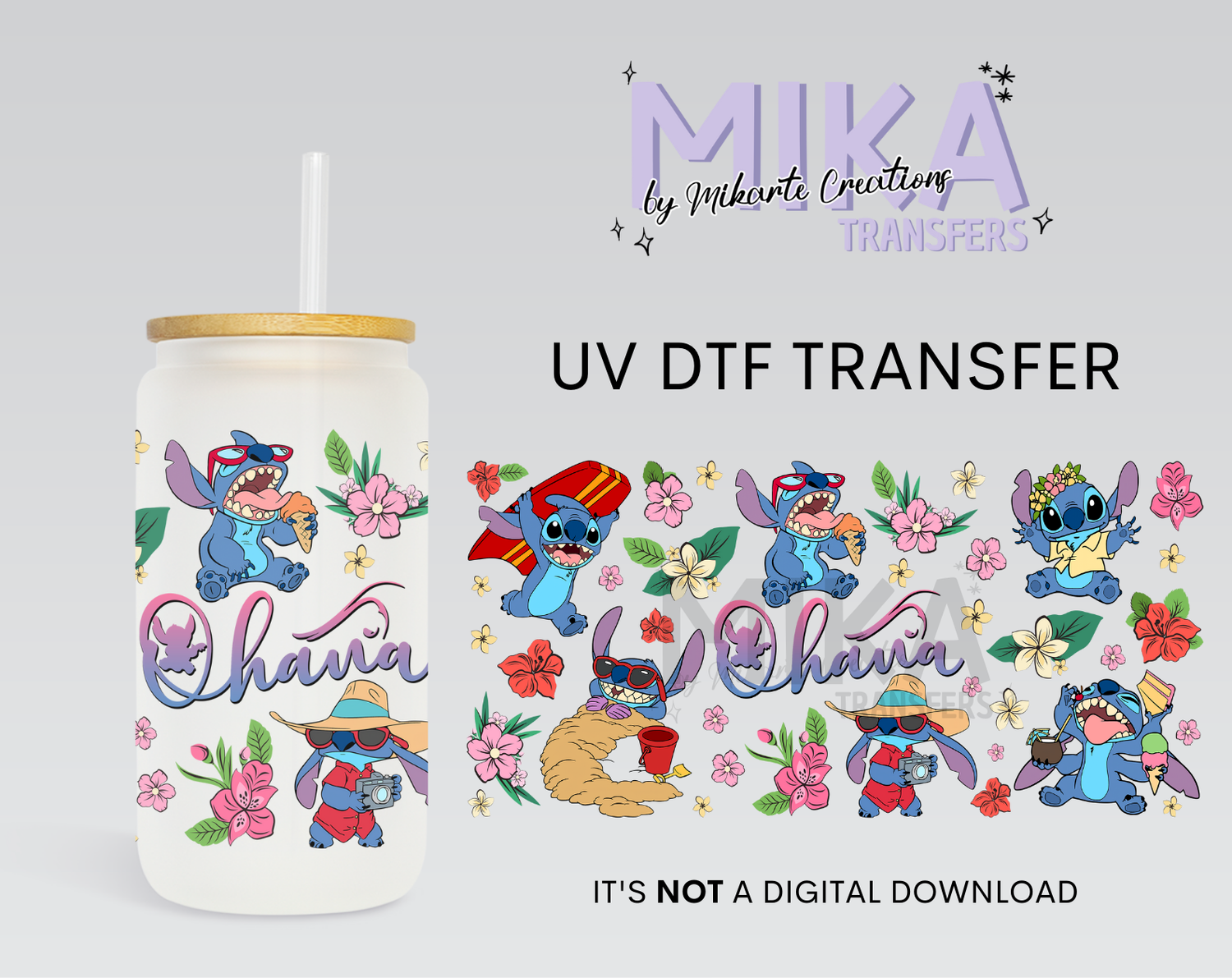 Ohana | UV DTF Wrap