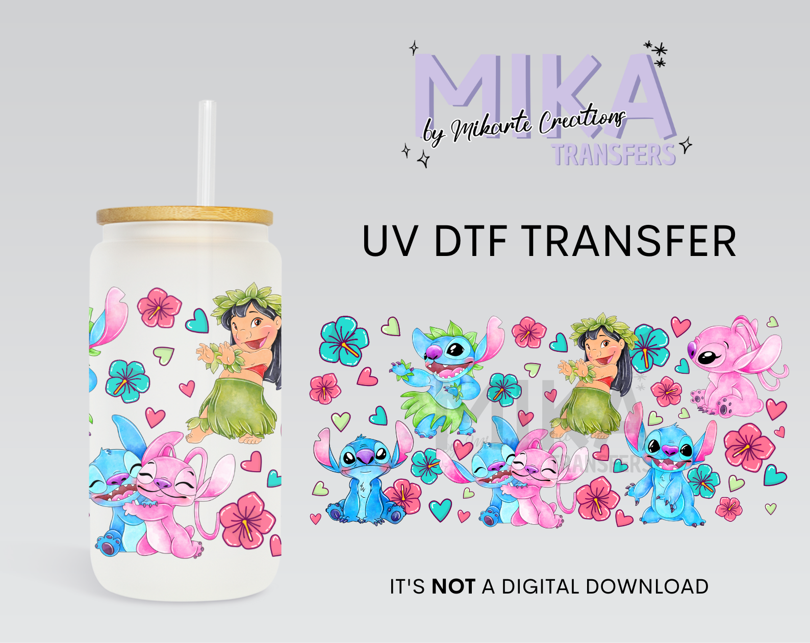 Alien &amp; Friends | UV DTF Wrap