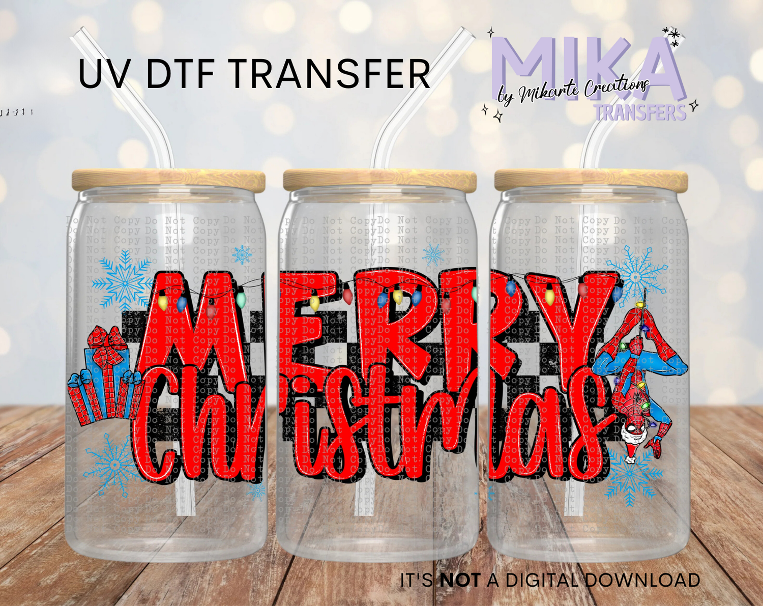 SM Christmas | UV DTF