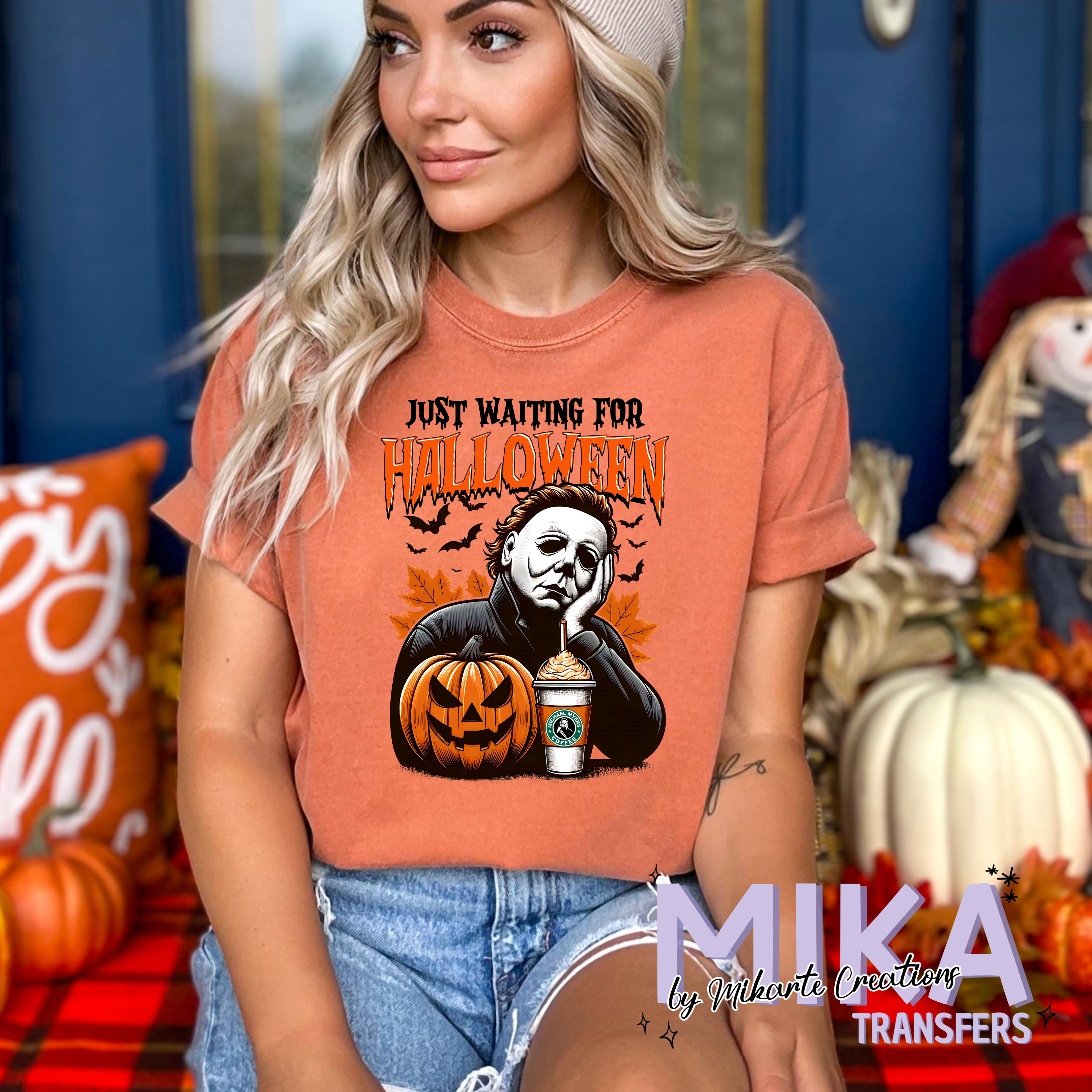 Just waiting for Halloween | DTF Transfer