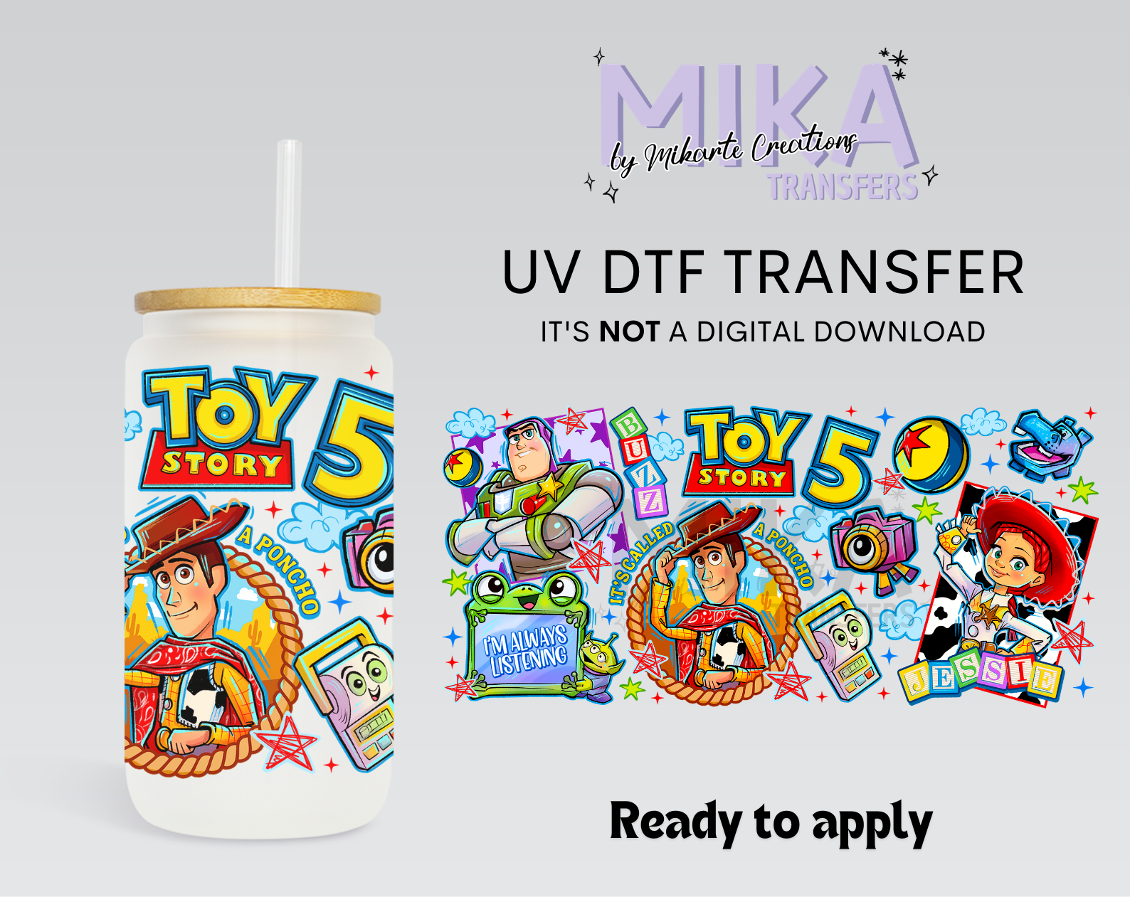 Toys 5 | UV DTF