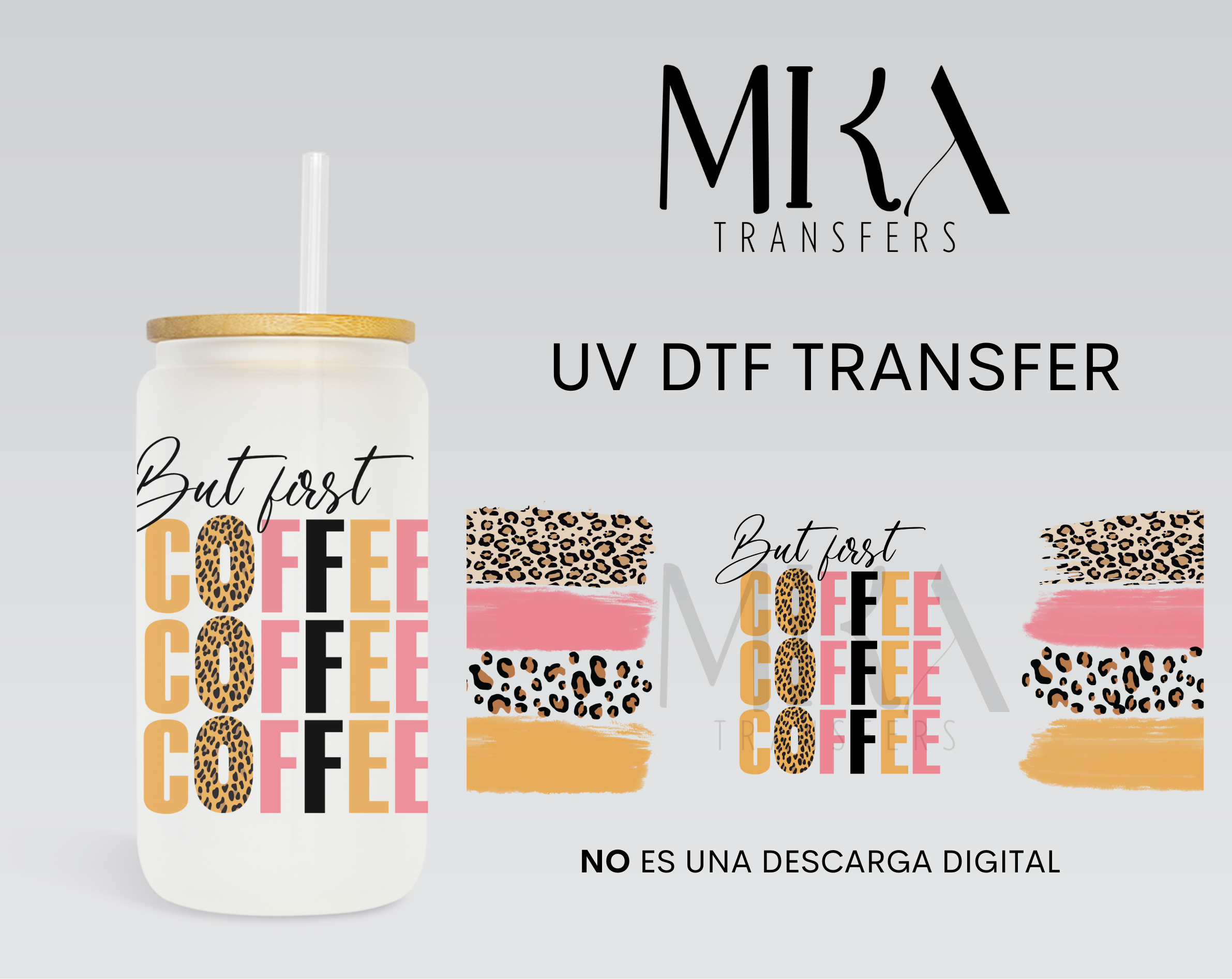 Coffee Love UV DTF Wrap