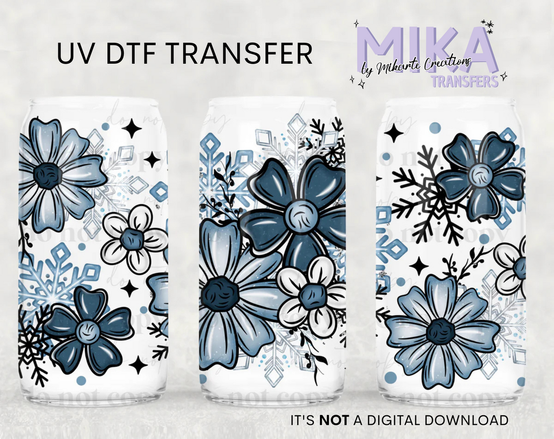 Winter Florals | UV DTF