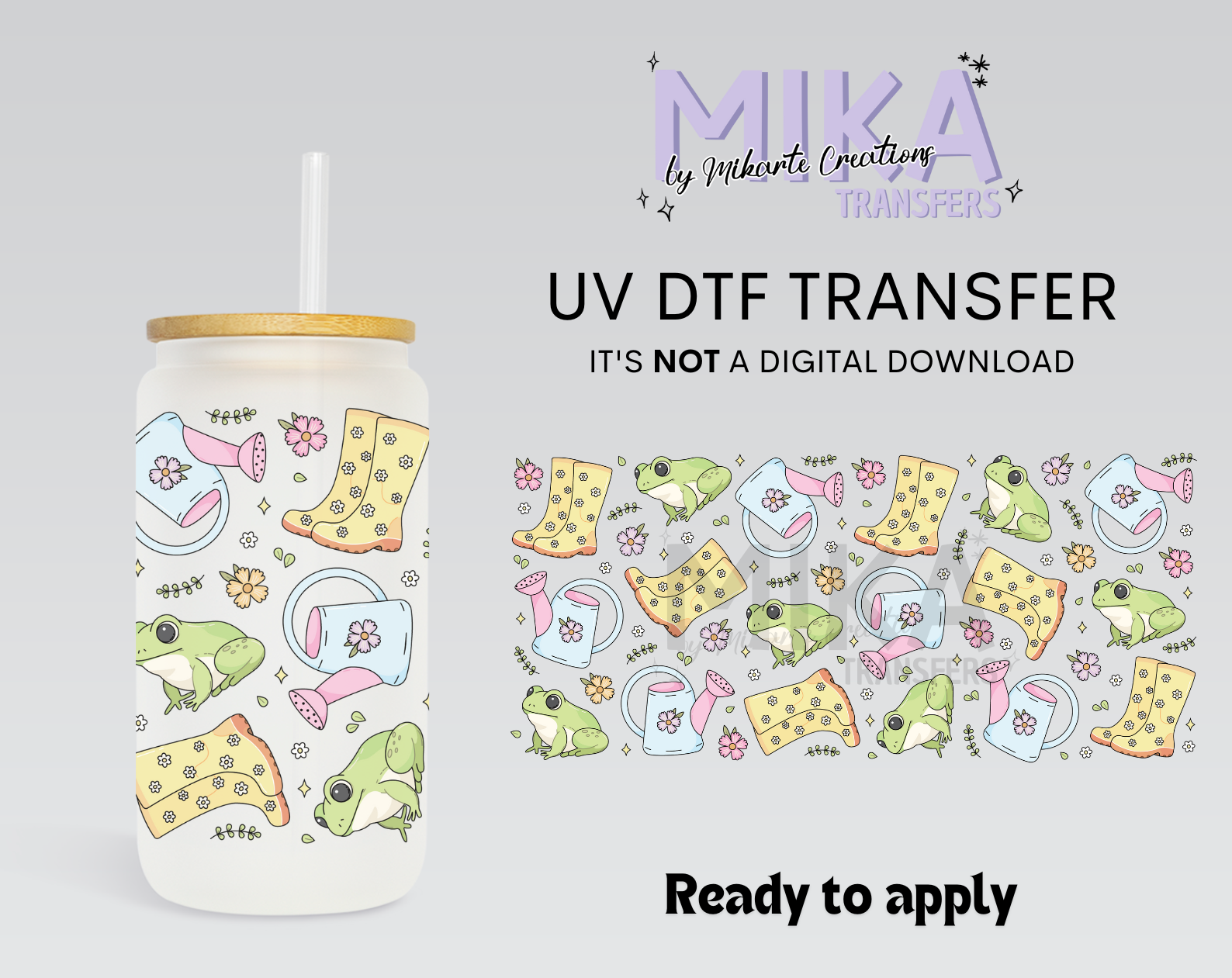 Primavera tierna | UV DTF