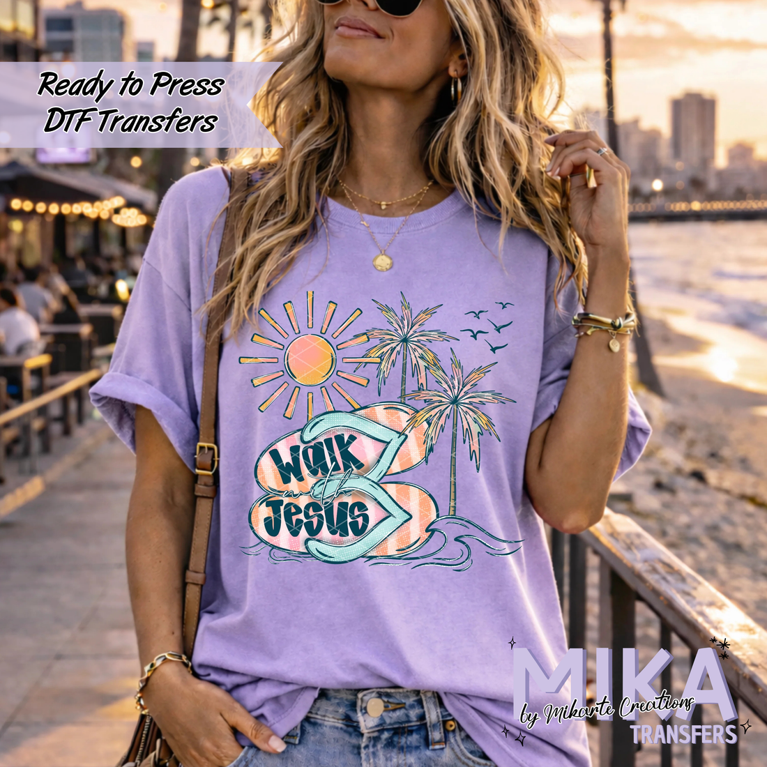 Walk with Jesus | DTF transfers