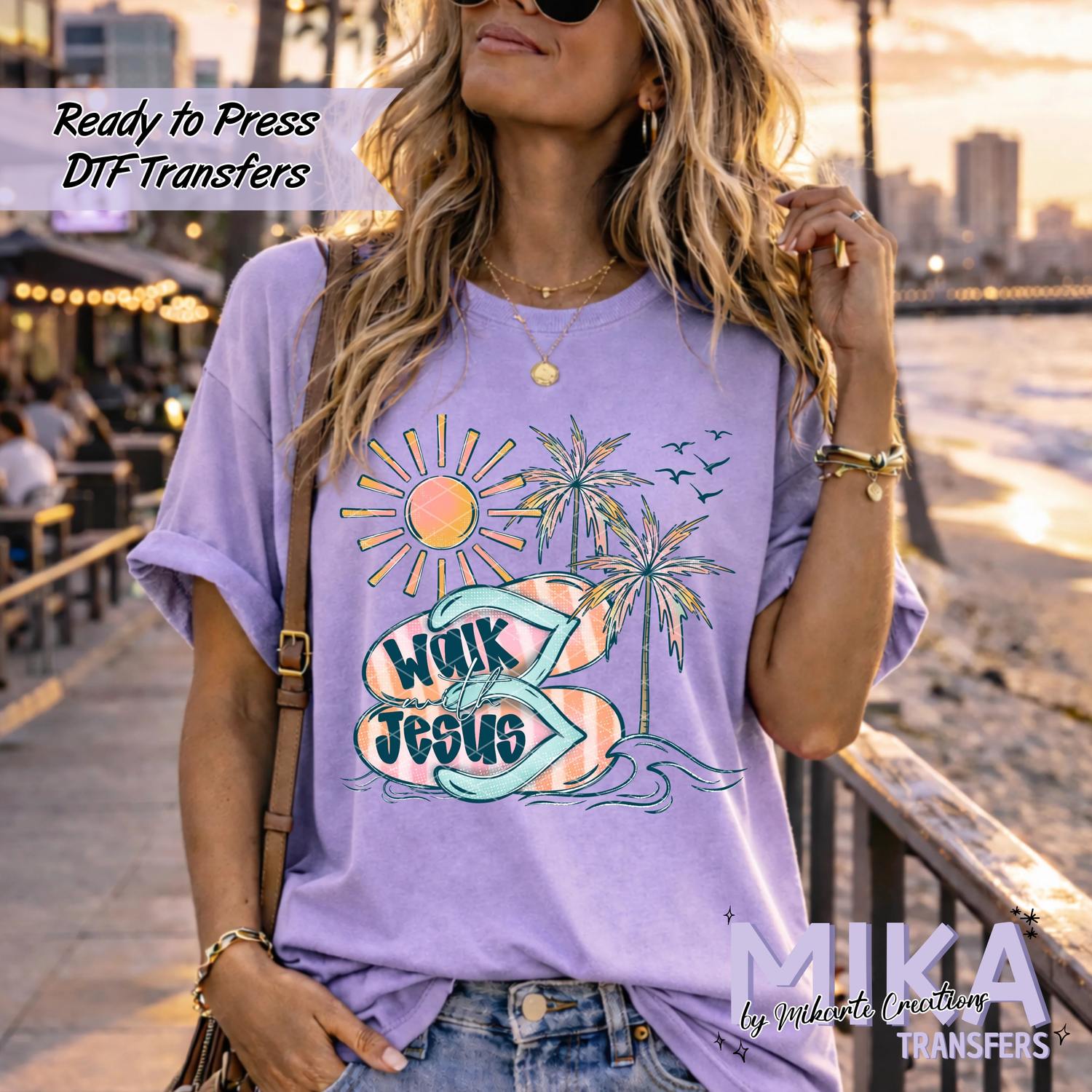 Walk with Jesus | DTF transfers