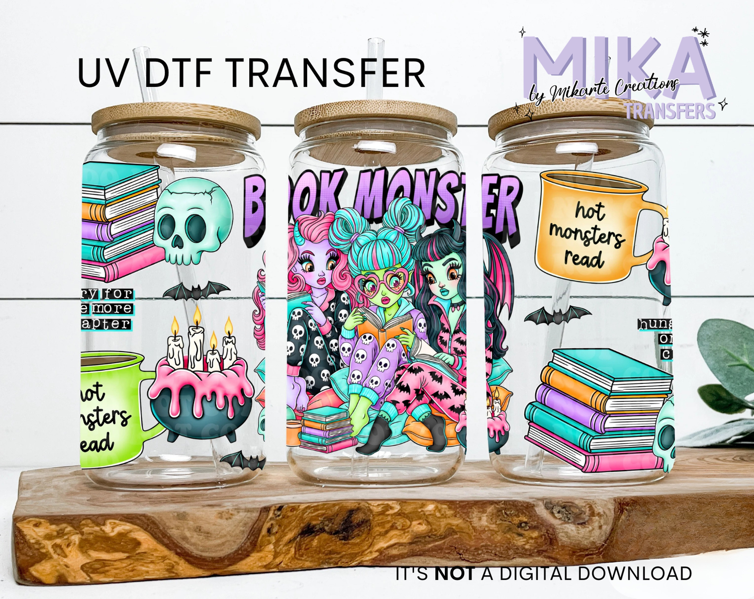 Book Monster | UV DTF