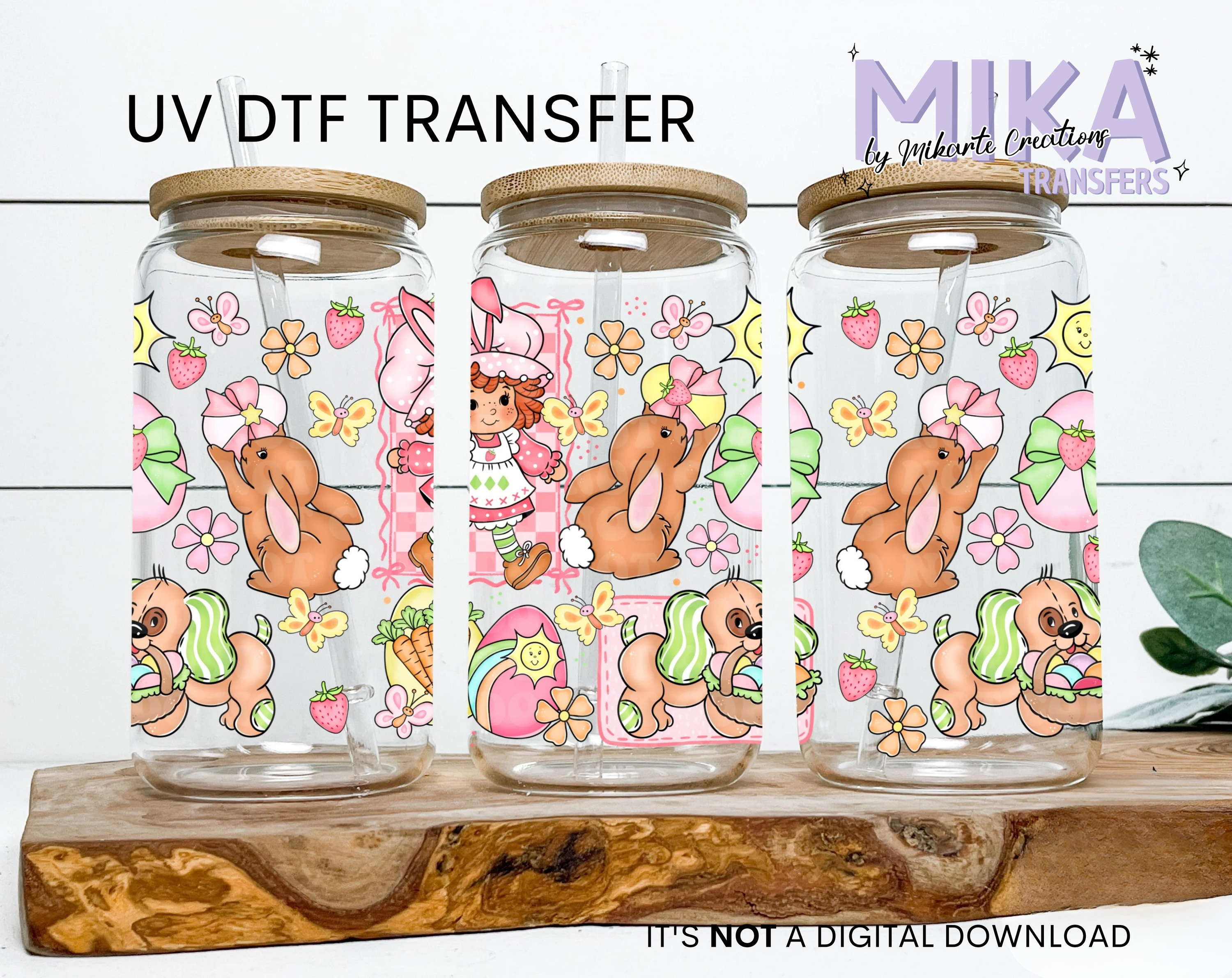 Easter Strawberry | UV DTF