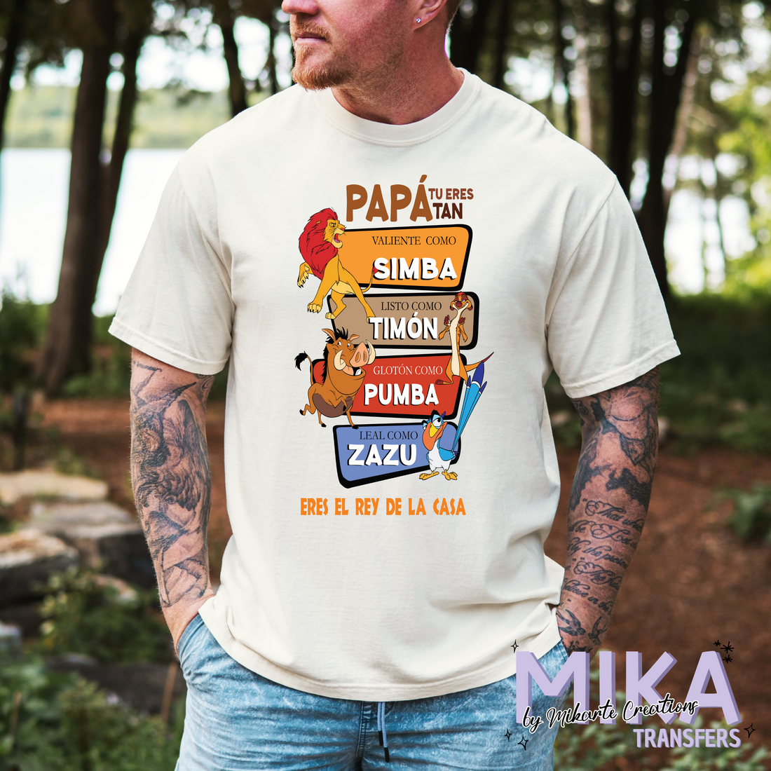 Papá eres... | DTF Transfer