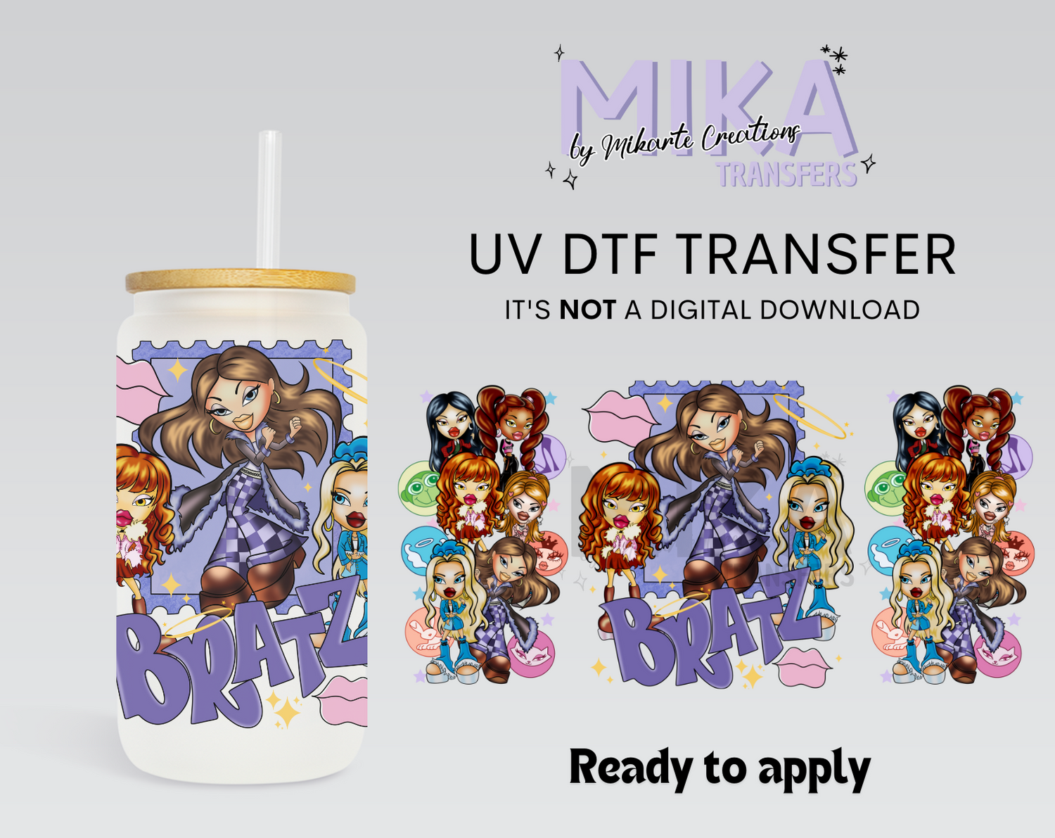 Brat Sleeve | UV DTF