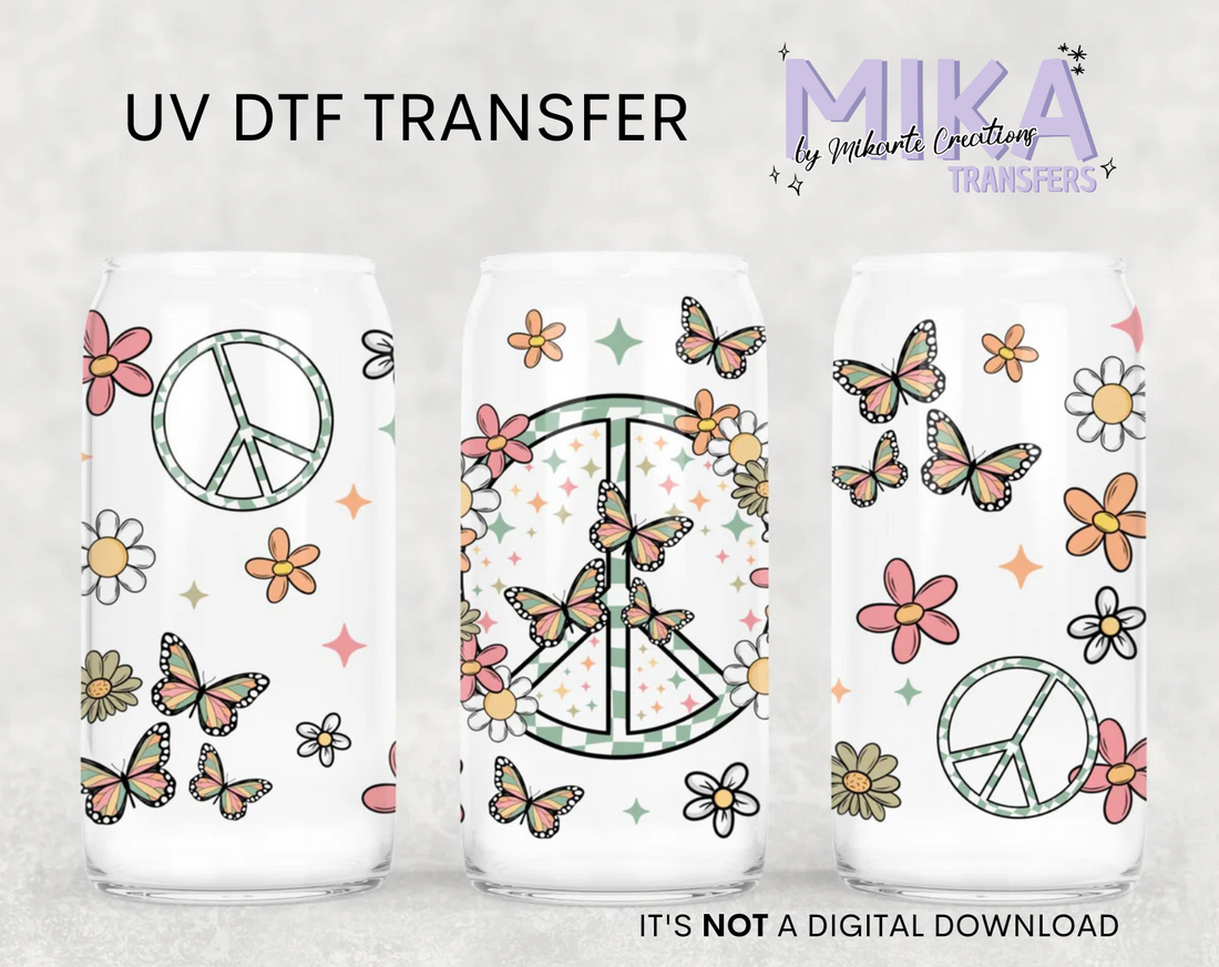 Floral Peace | UV DTF