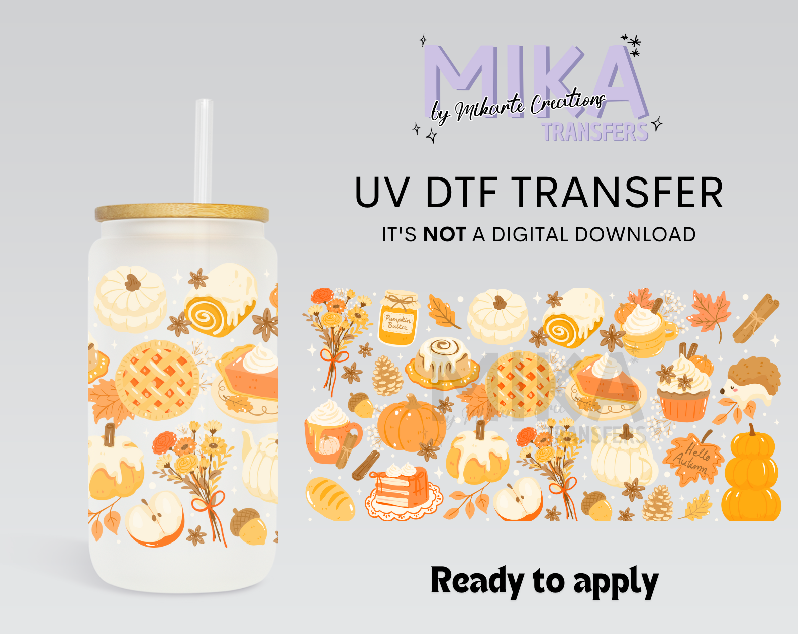 Pumpkin | UV DTF