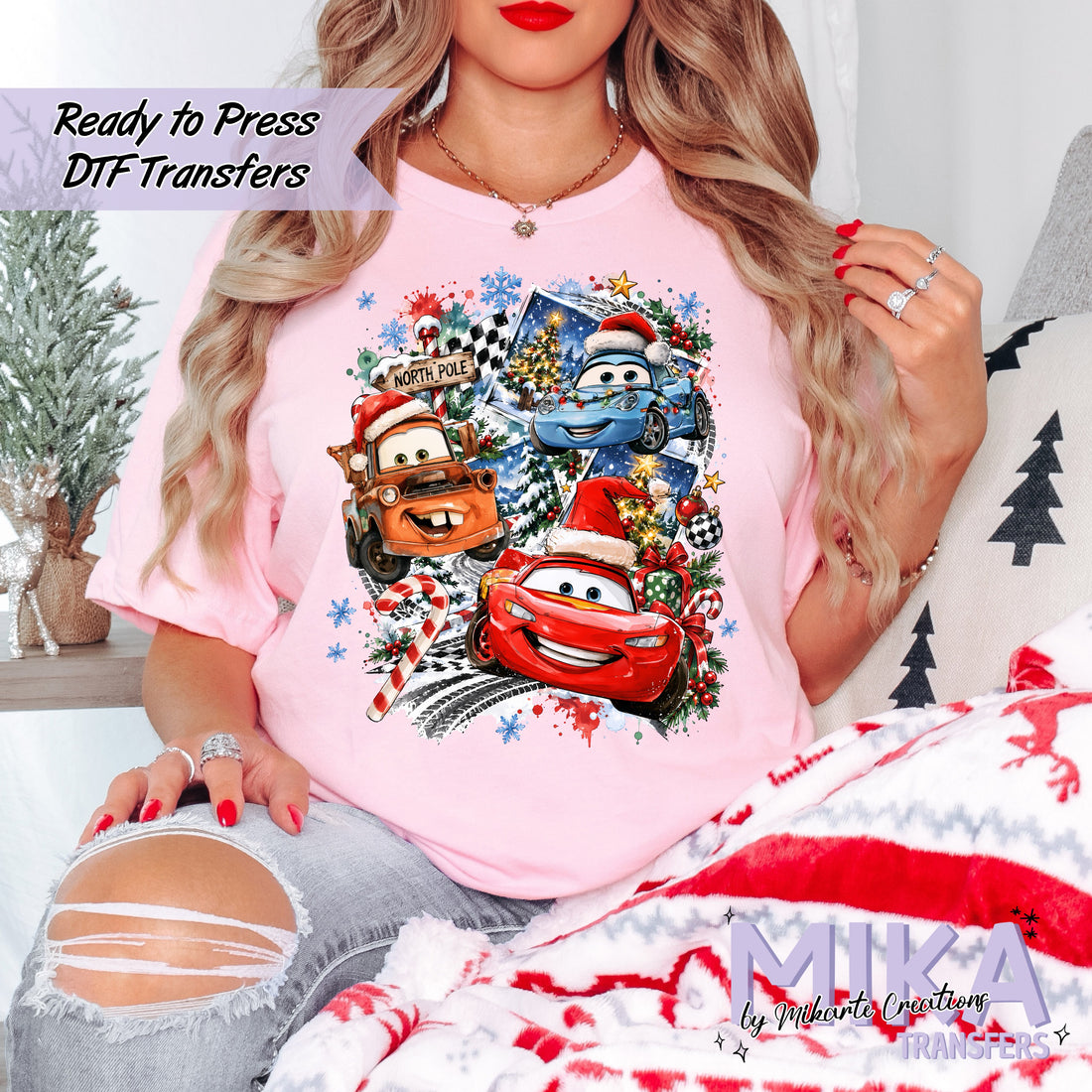 Car Christmas | DTF transfers