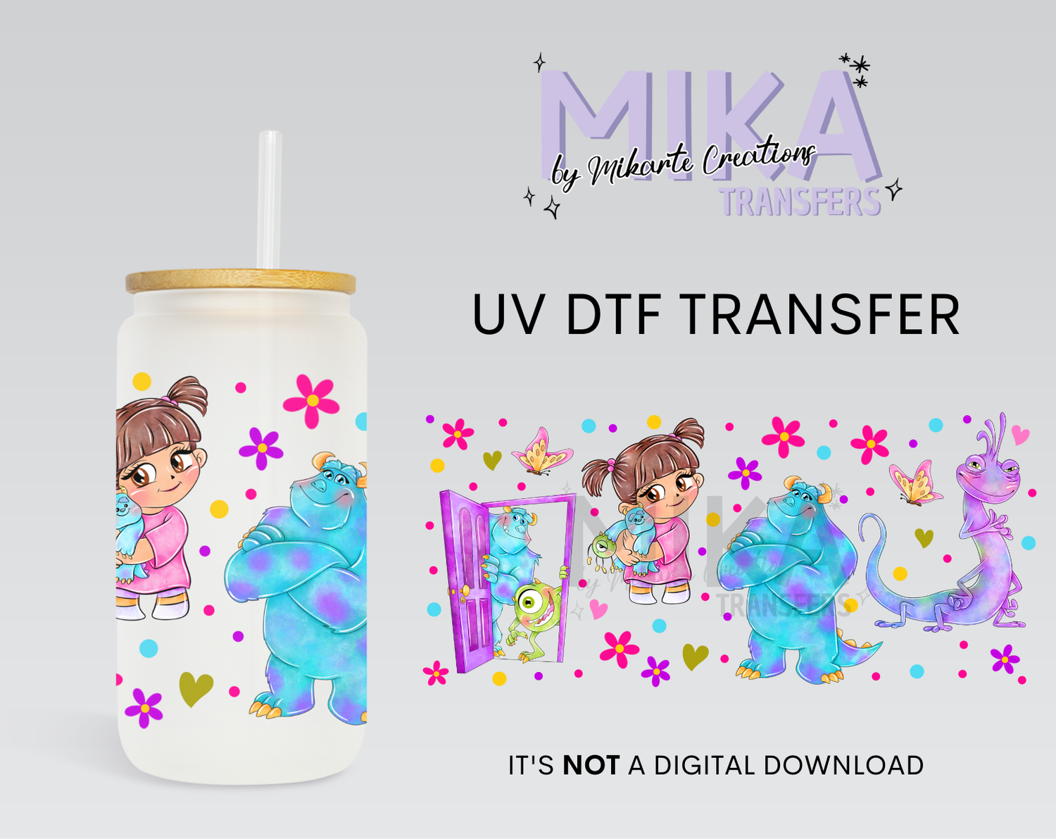 Boo | UV DTF Wrap