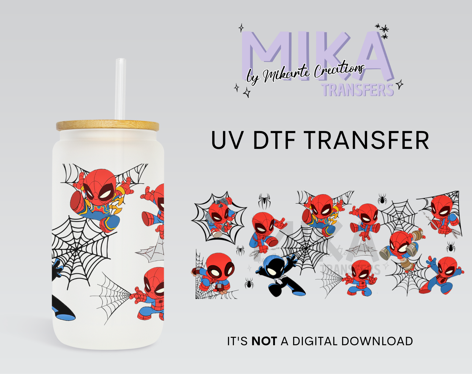 Araña | UV DTF Wrap