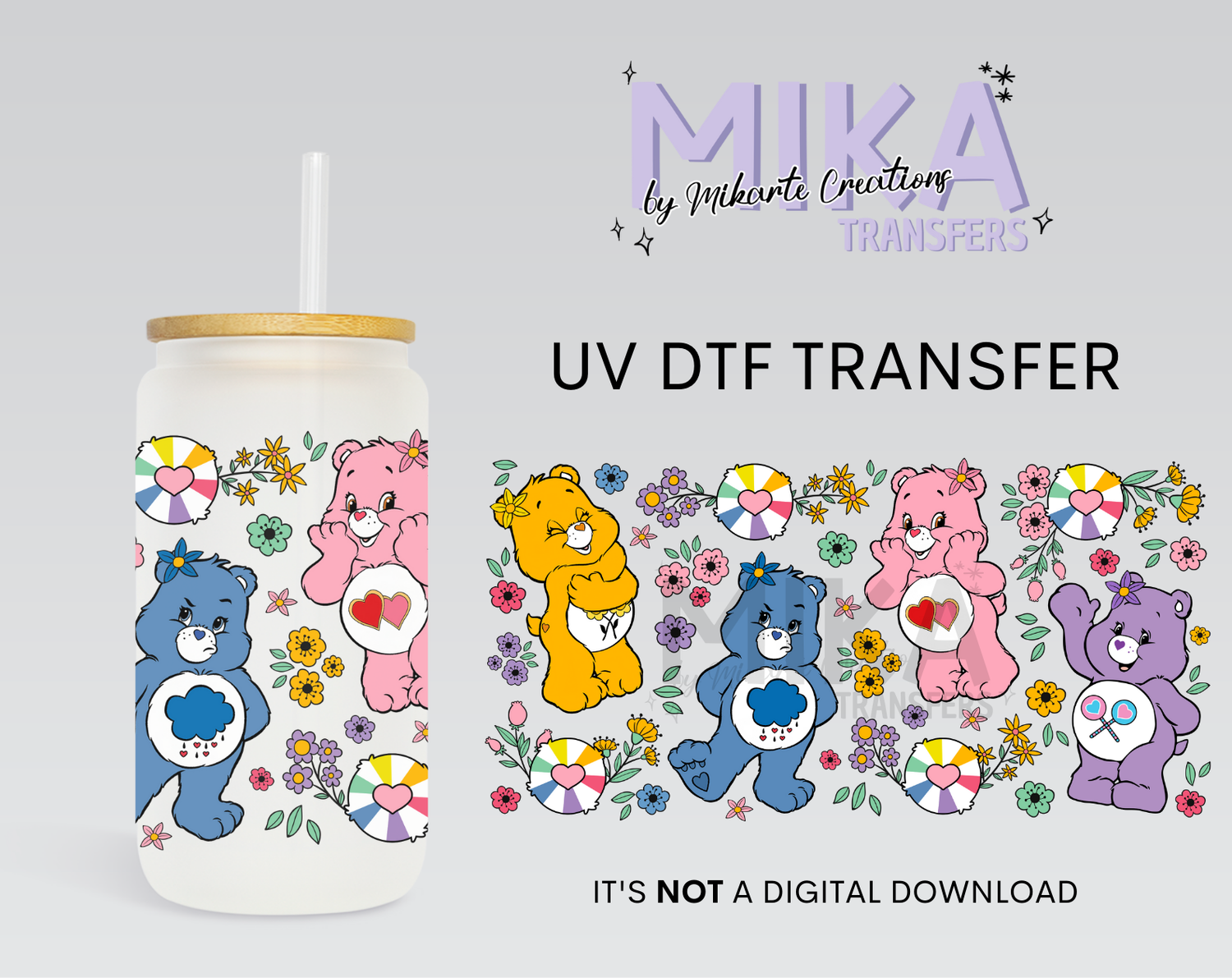 Color Bear | UV DTF Wrap