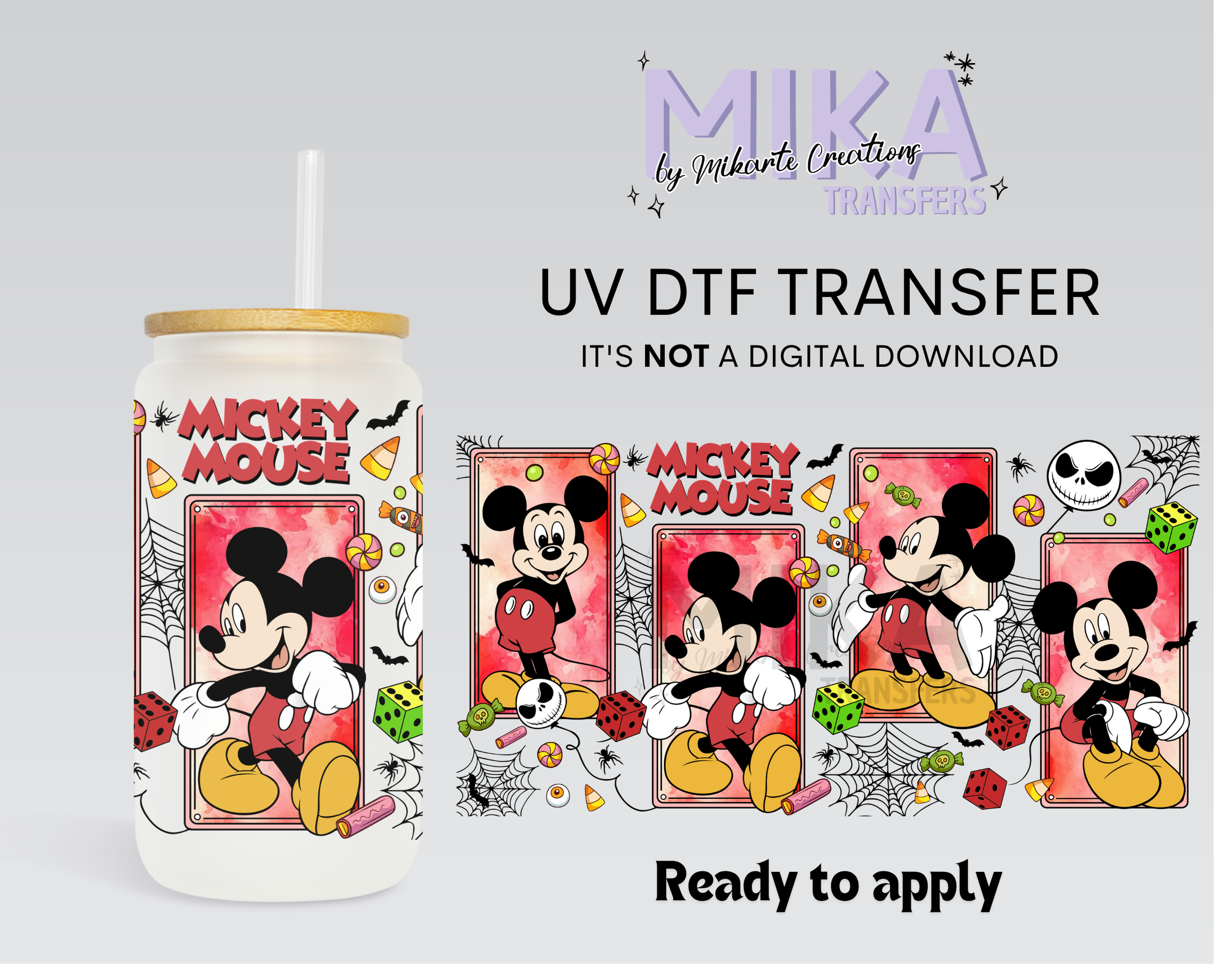 Halloween Boy Mouse | UV DTF