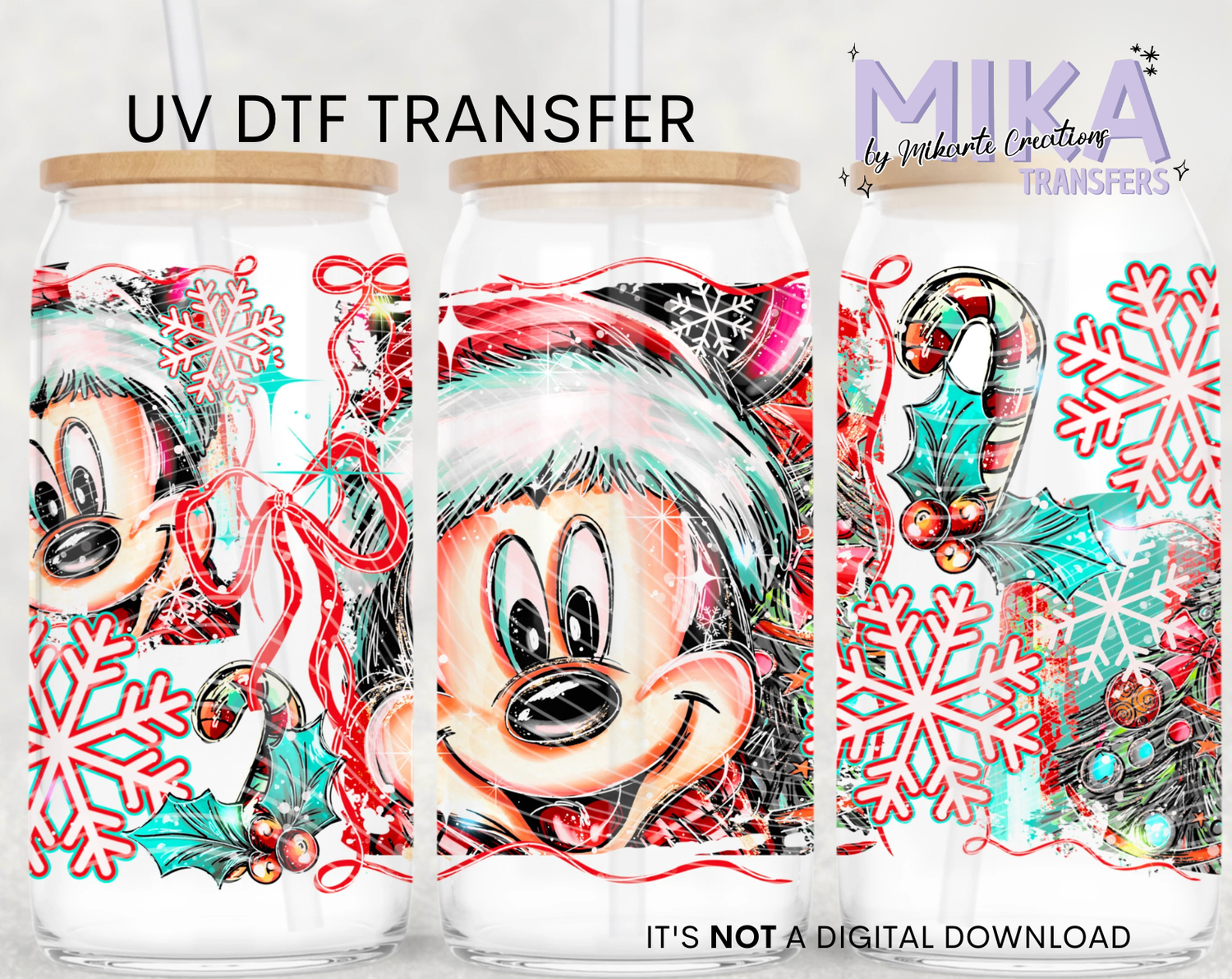 Christmas mouse | UV DTF