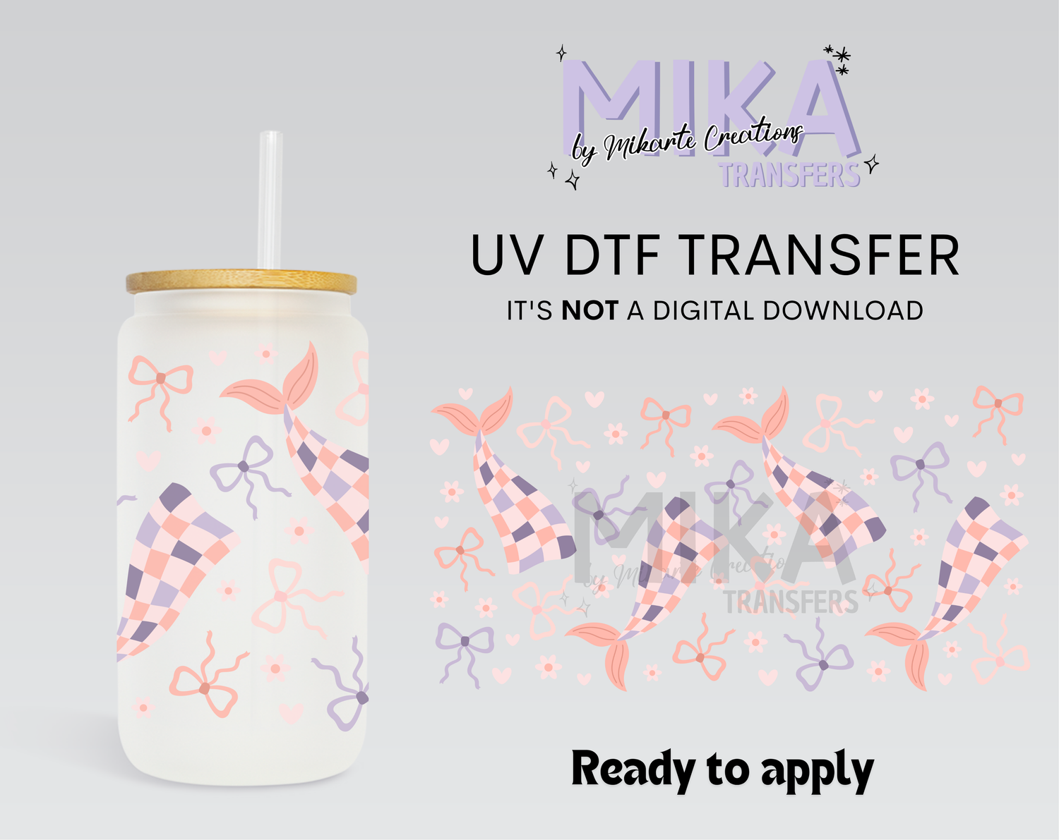 Coquette Mermaid | UV DTF