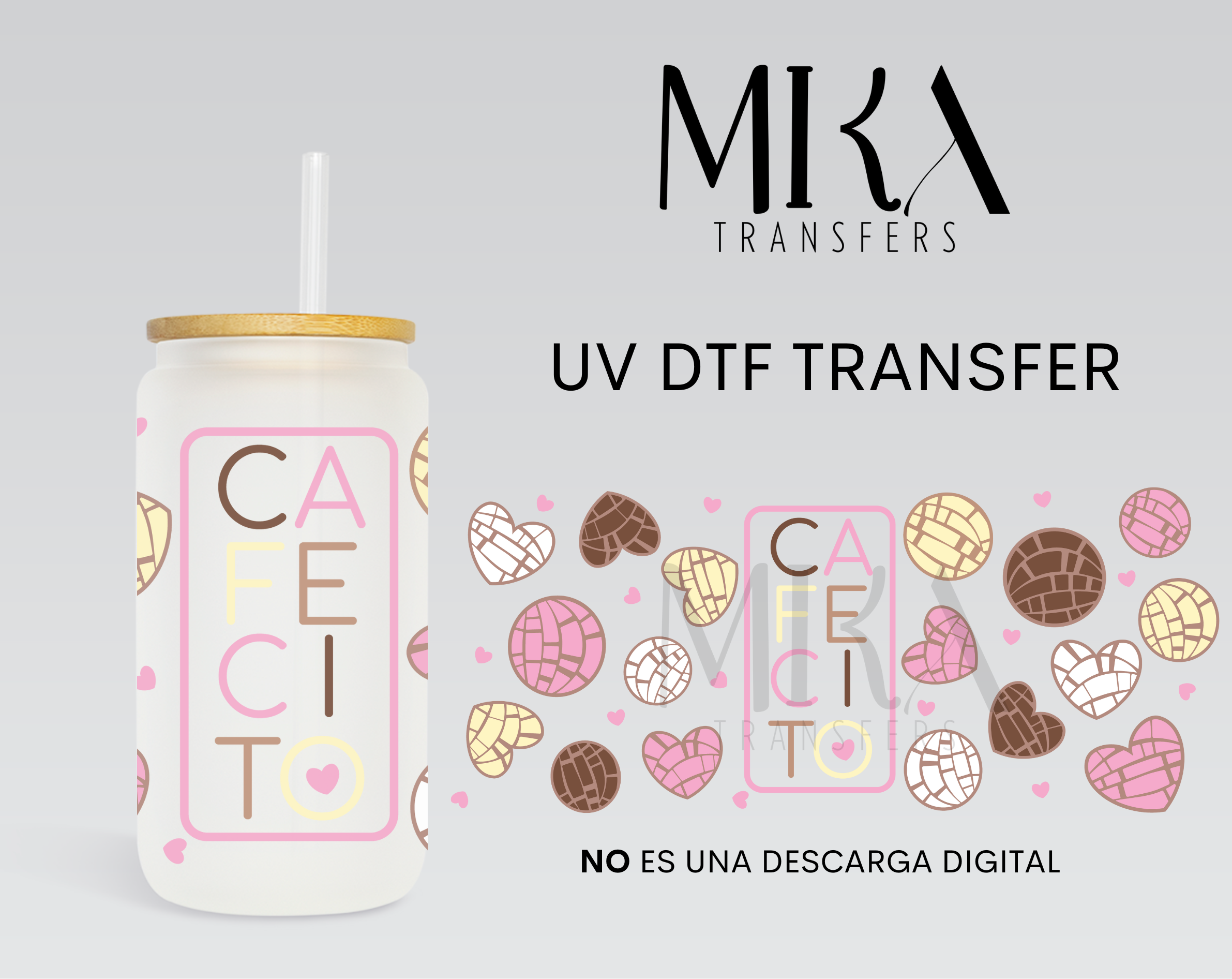 Cafecito UV DTF Wrap