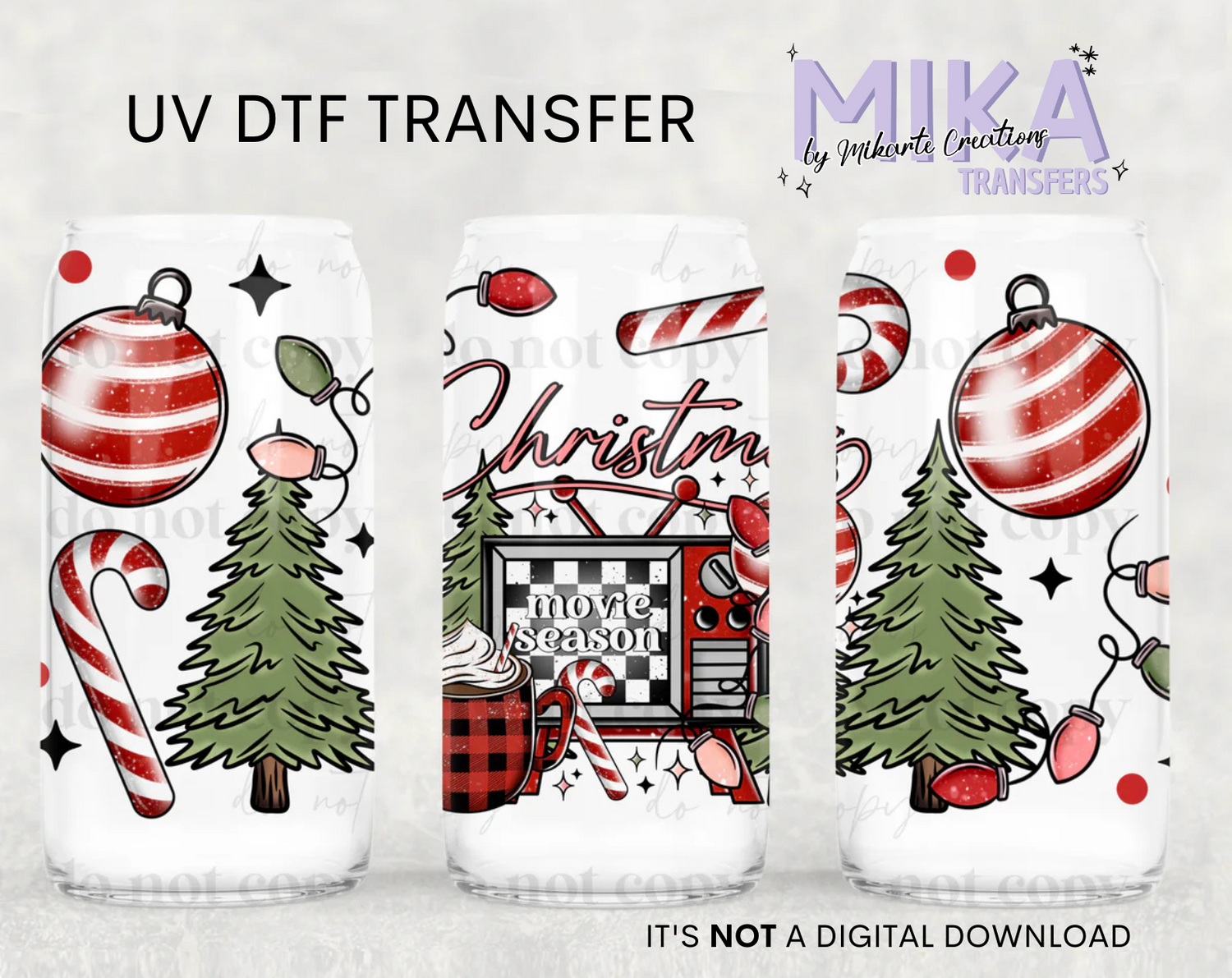 Christmas Movie Season | UV DTF