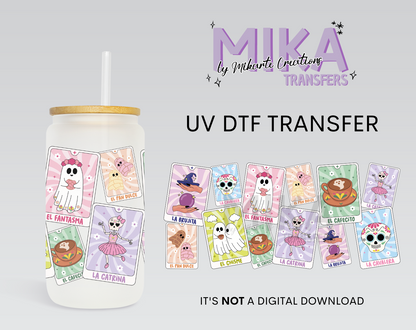 Loteria Espooky | UV DTF Wrap