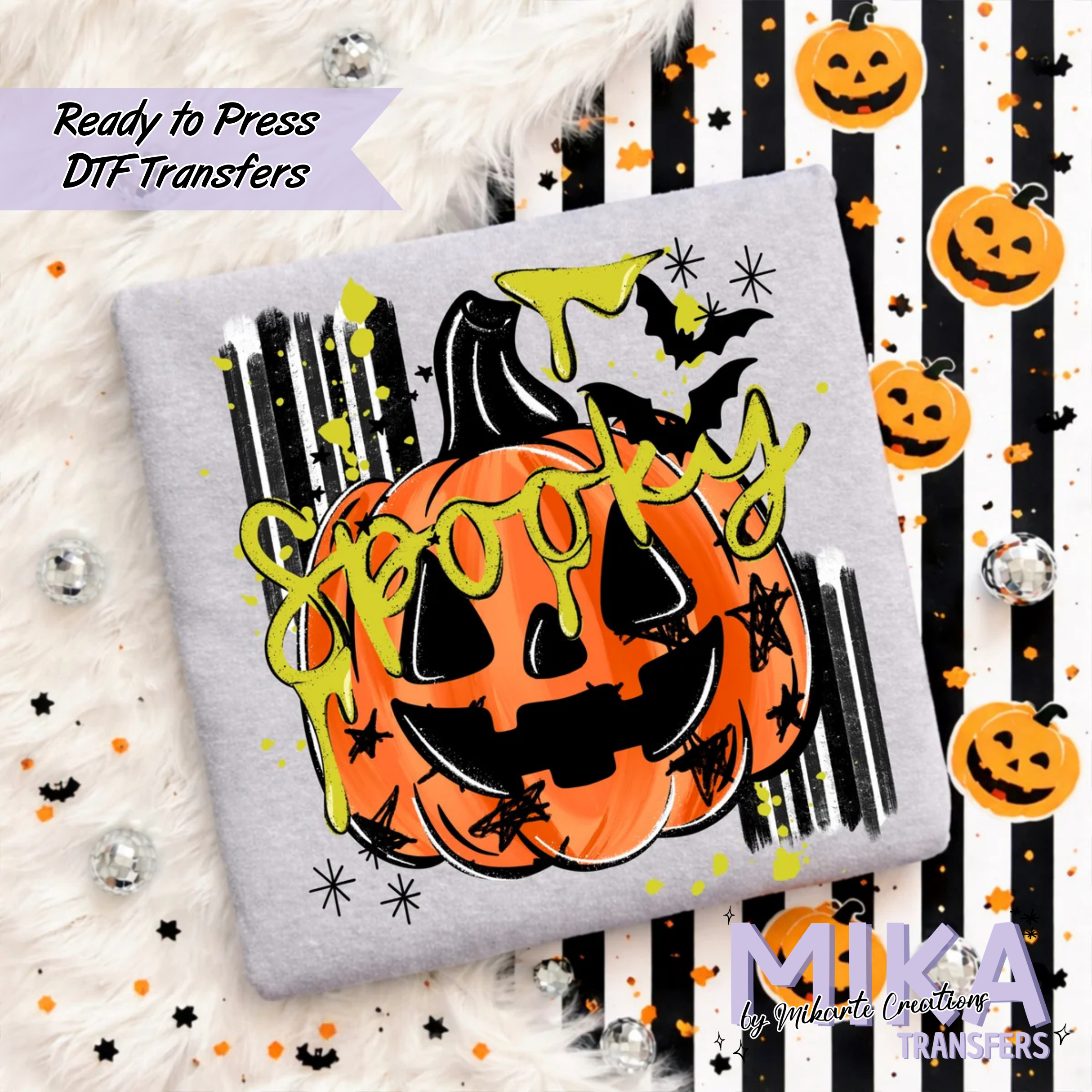 Spooky Pumpkin | DTF Transfer