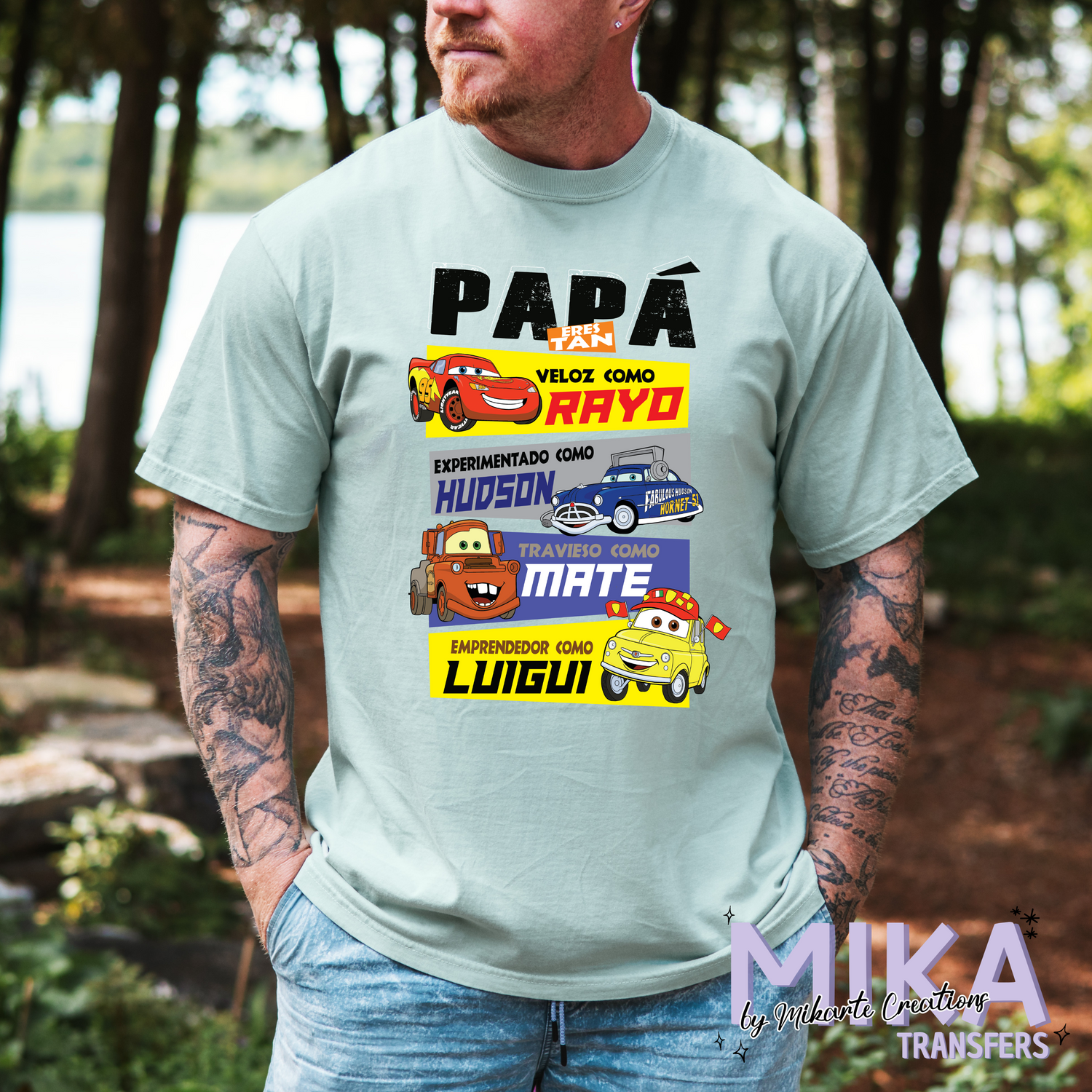 Papá eres... | DTF Transfer