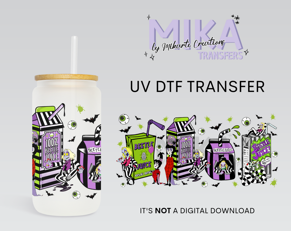 Halloween Character| UV DTF Wrap