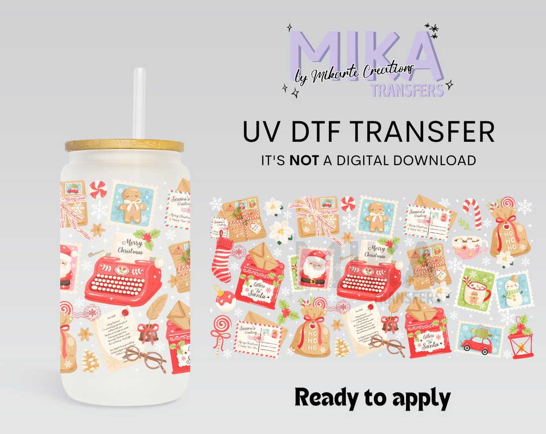 Letters to Santa | UV DTF