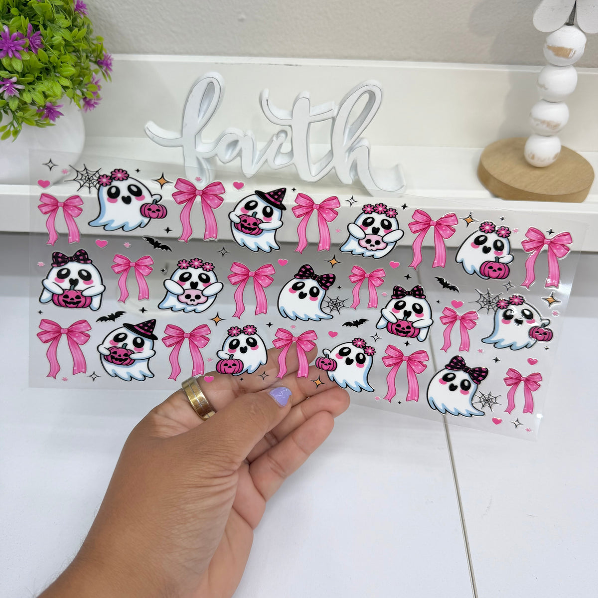 Pink Coquette Spooky | UV DTF