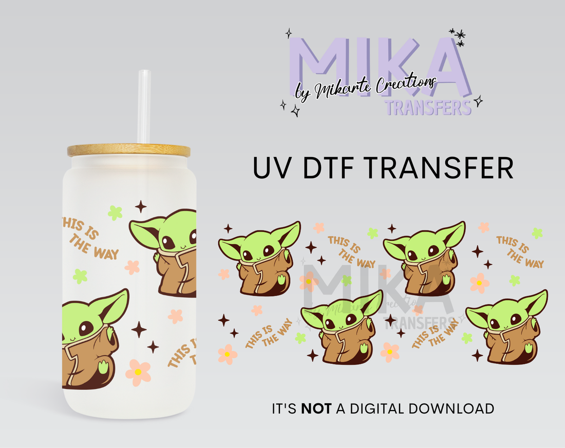 Grogu | UV DTF Wrap